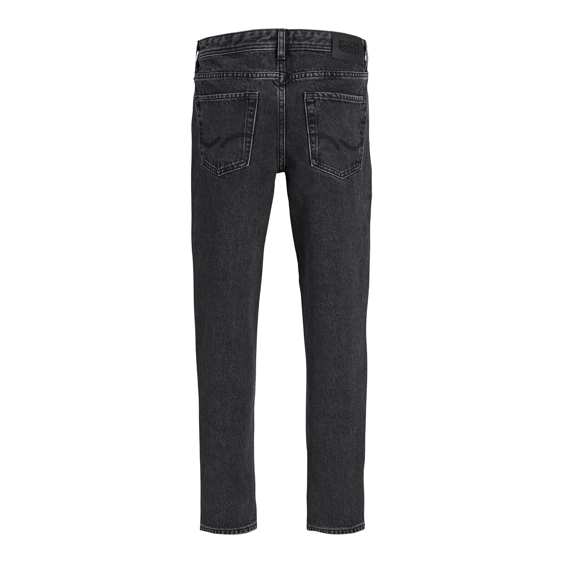 Jack&Jones Junior Jeans hlače 12217782 Črna Relaxed Fit - Pepit.si