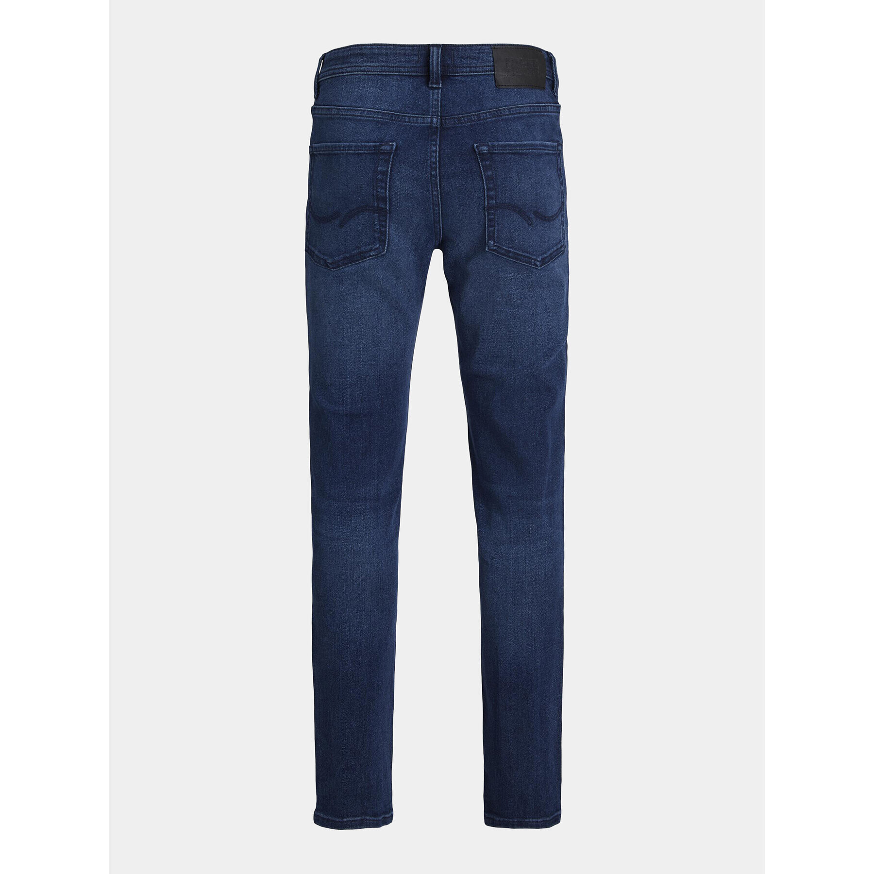 Jack&Jones Junior Jeans hlače 12245827 Mornarsko modra Skinny Fit - Pepit.si