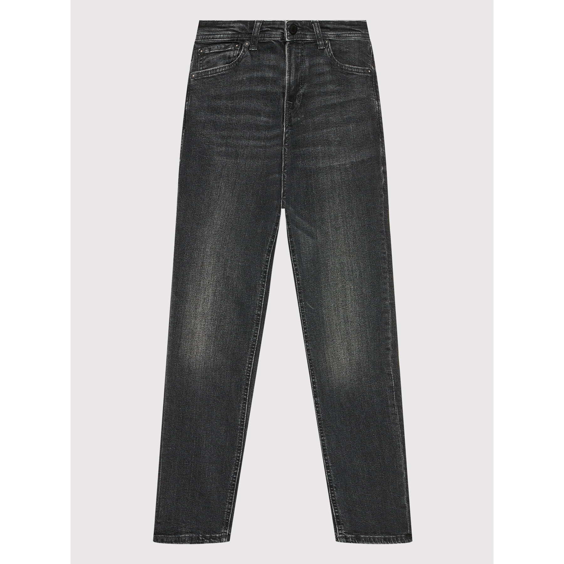 Jack&Jones Junior Jeans hlače Glenn Original 12194966 Siva Slim Fit - Pepit.si