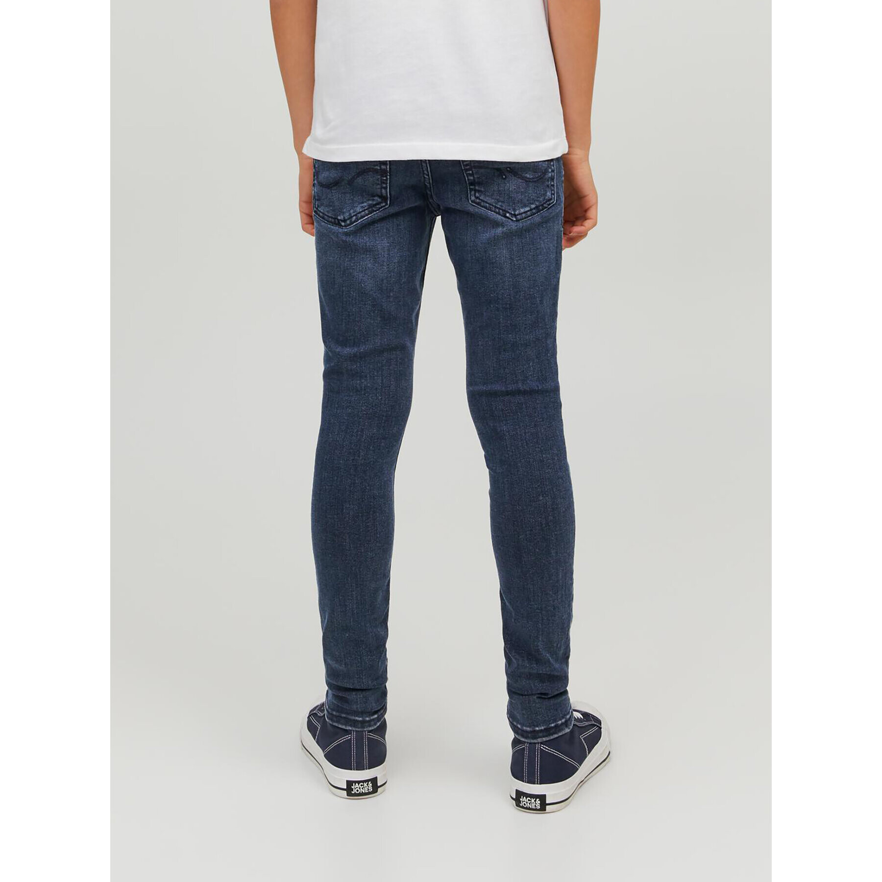 Jack&Jones Junior Jeans hlače Liam 12178287 Modra Skinny Fit - Pepit.si