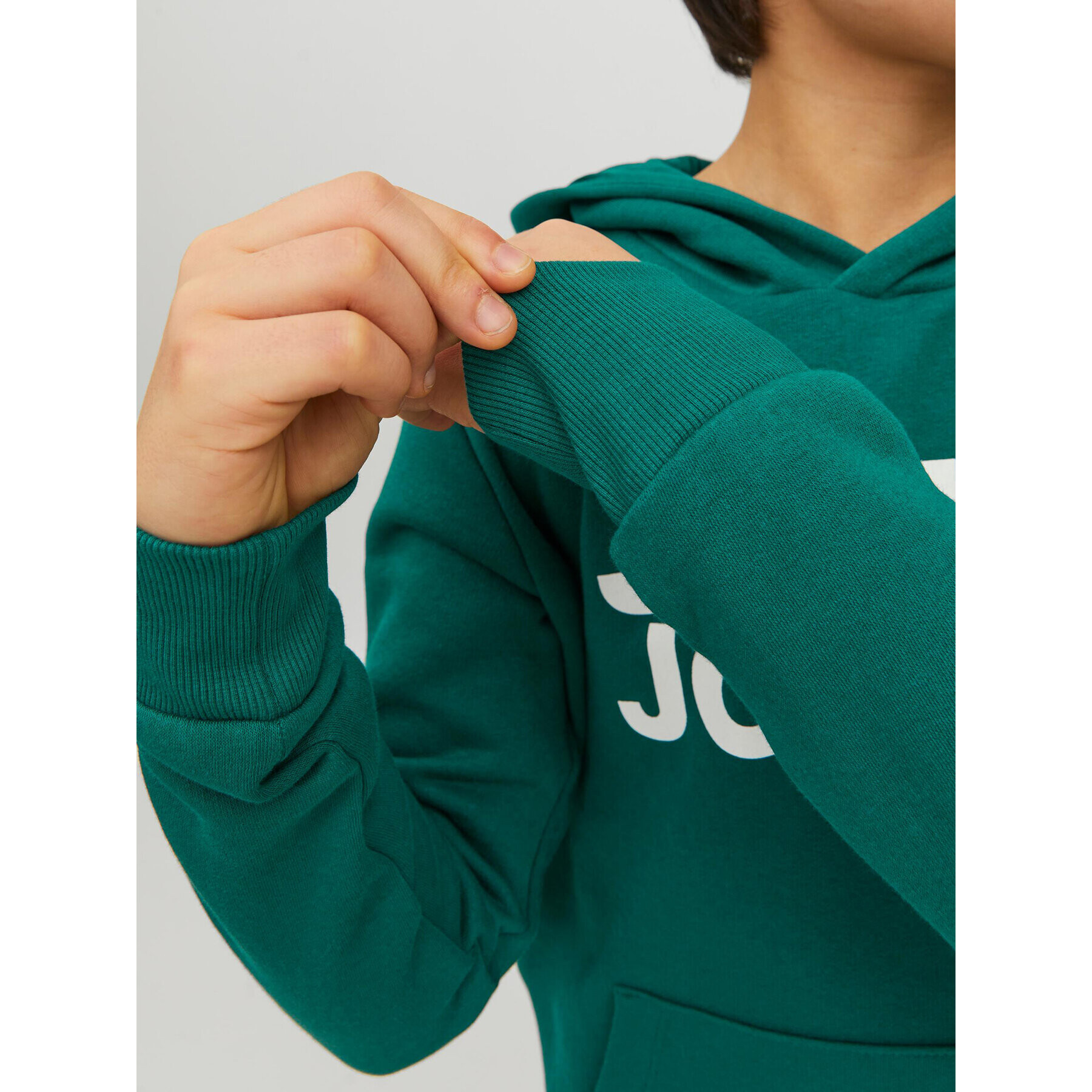 Jack&Jones Junior Jopa 12152841 Zelena Regular Fit - Pepit.si