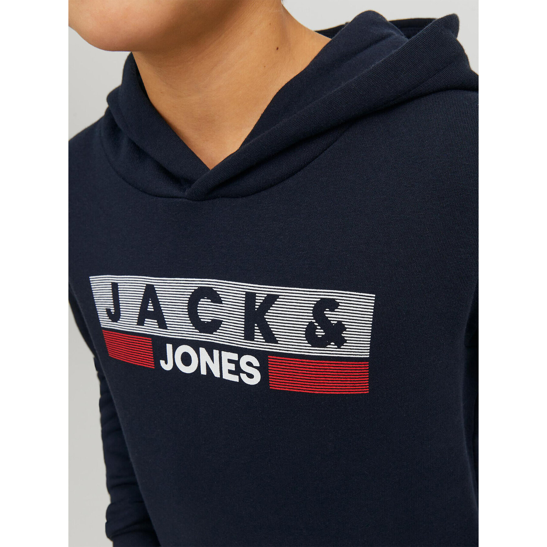 Jack&Jones Junior Jopa 12231372 Mornarsko modra Regular Fit - Pepit.si