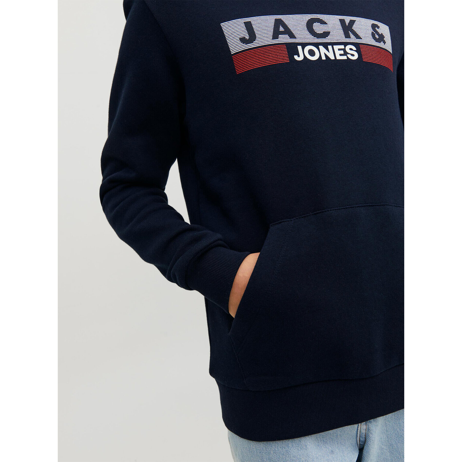 Jack&Jones Junior Jopa 12231372 Mornarsko modra Regular Fit - Pepit.si