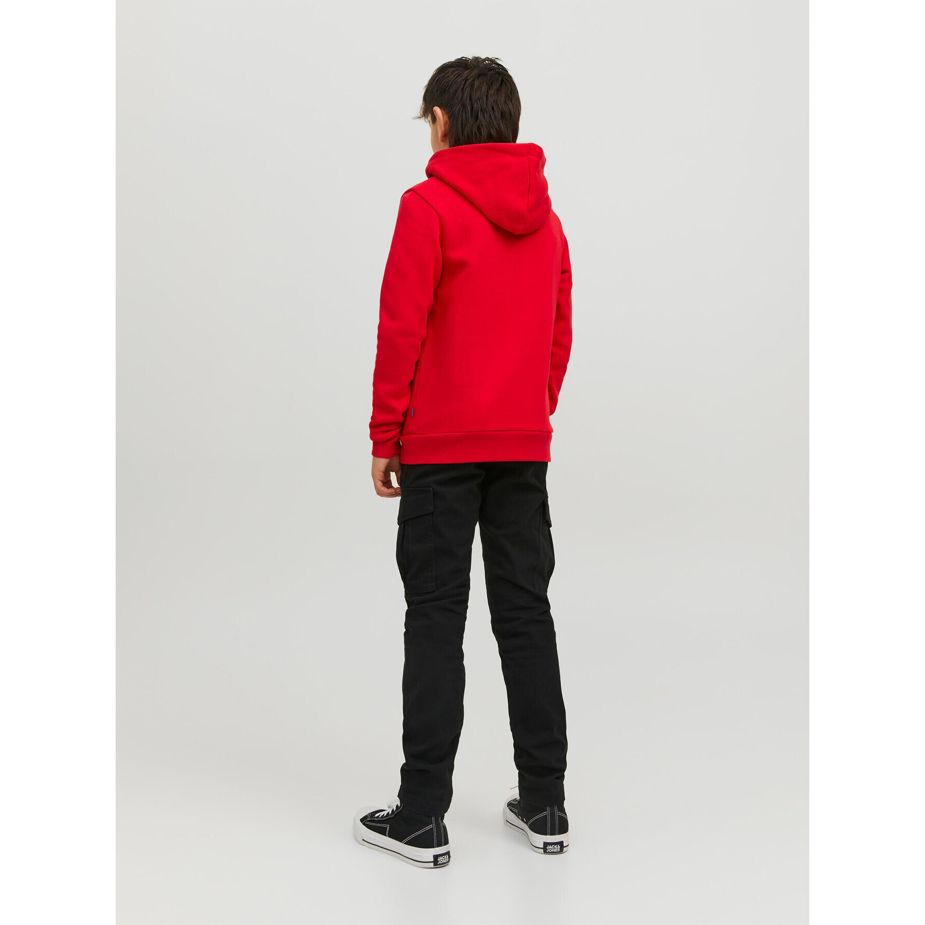 Jack&Jones Junior Jopa 12231372 Rdeča Regular Fit - Pepit.si