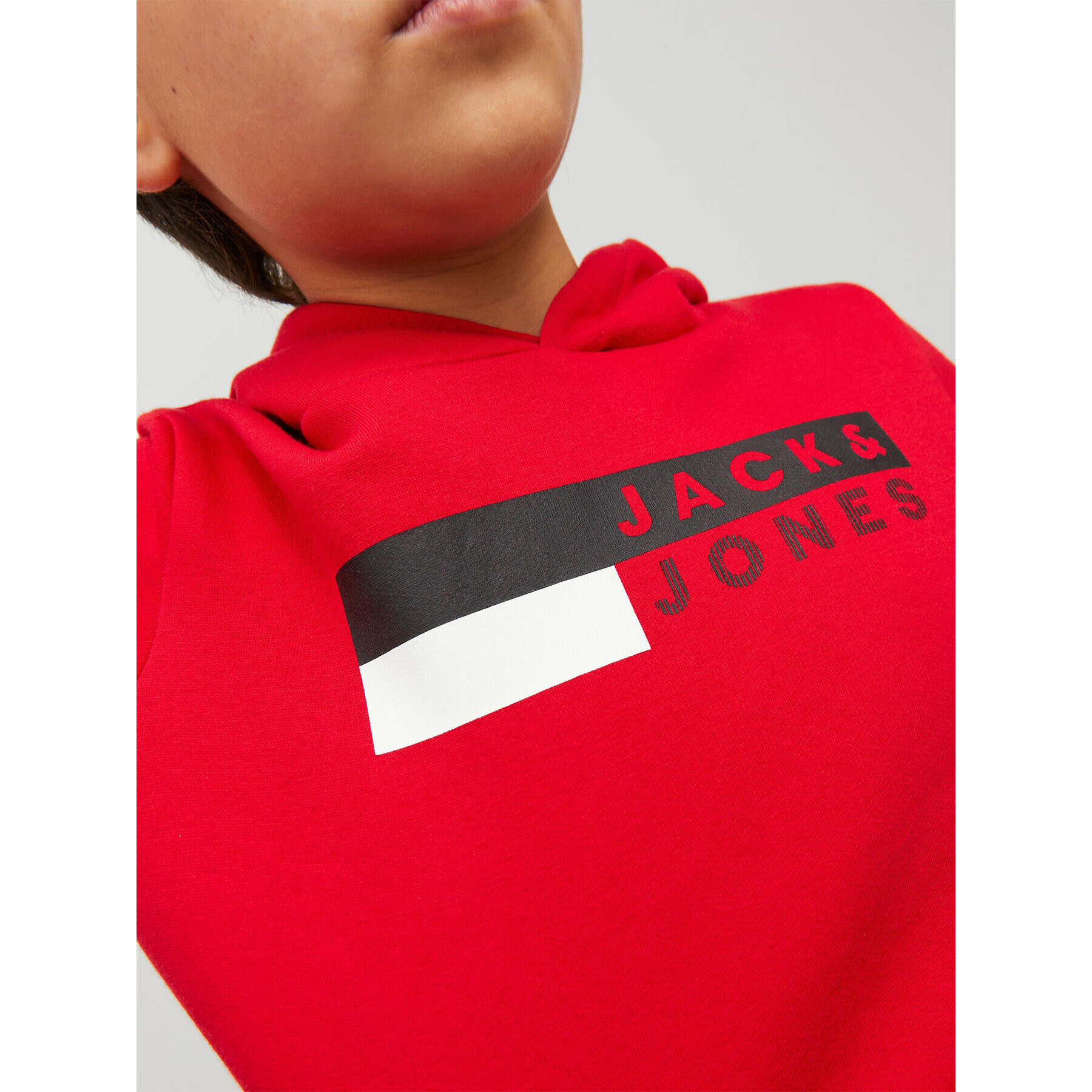 Jack&Jones Junior Jopa 12231372 Rdeča Regular Fit - Pepit.si