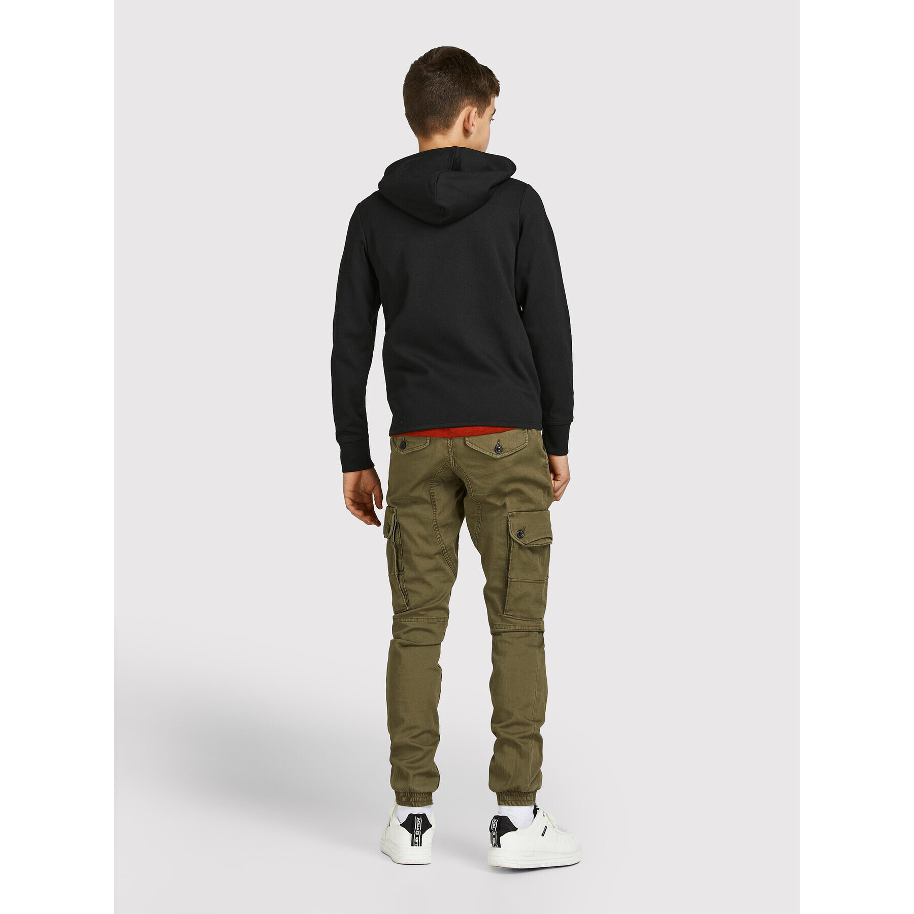 Jack&Jones Junior Jopa Coair 12192600 Črna Regular Fit - Pepit.si