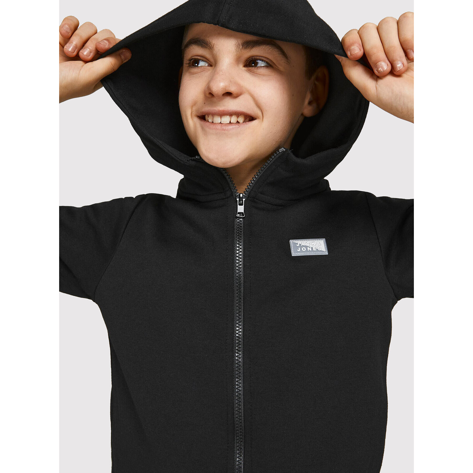 Jack&Jones Junior Jopa Coair 12192600 Črna Regular Fit - Pepit.si