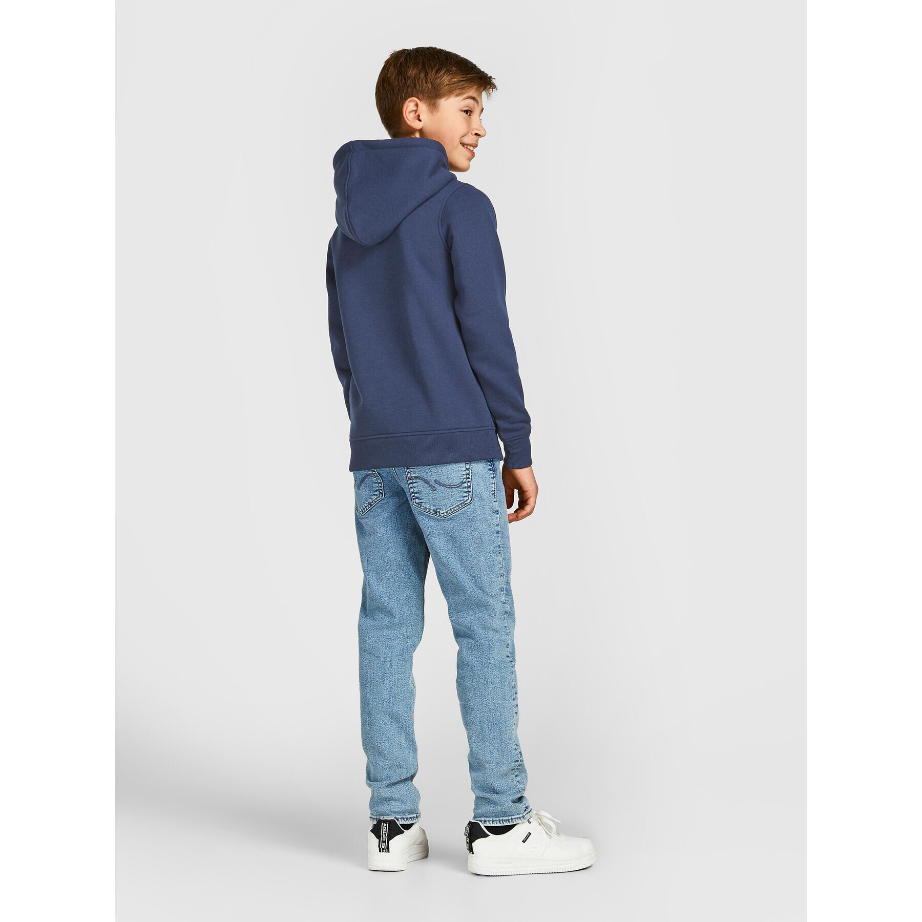 Jack&Jones Junior Jopa Copenhagen 2214983 Mornarsko modra Regular Fit - Pepit.si