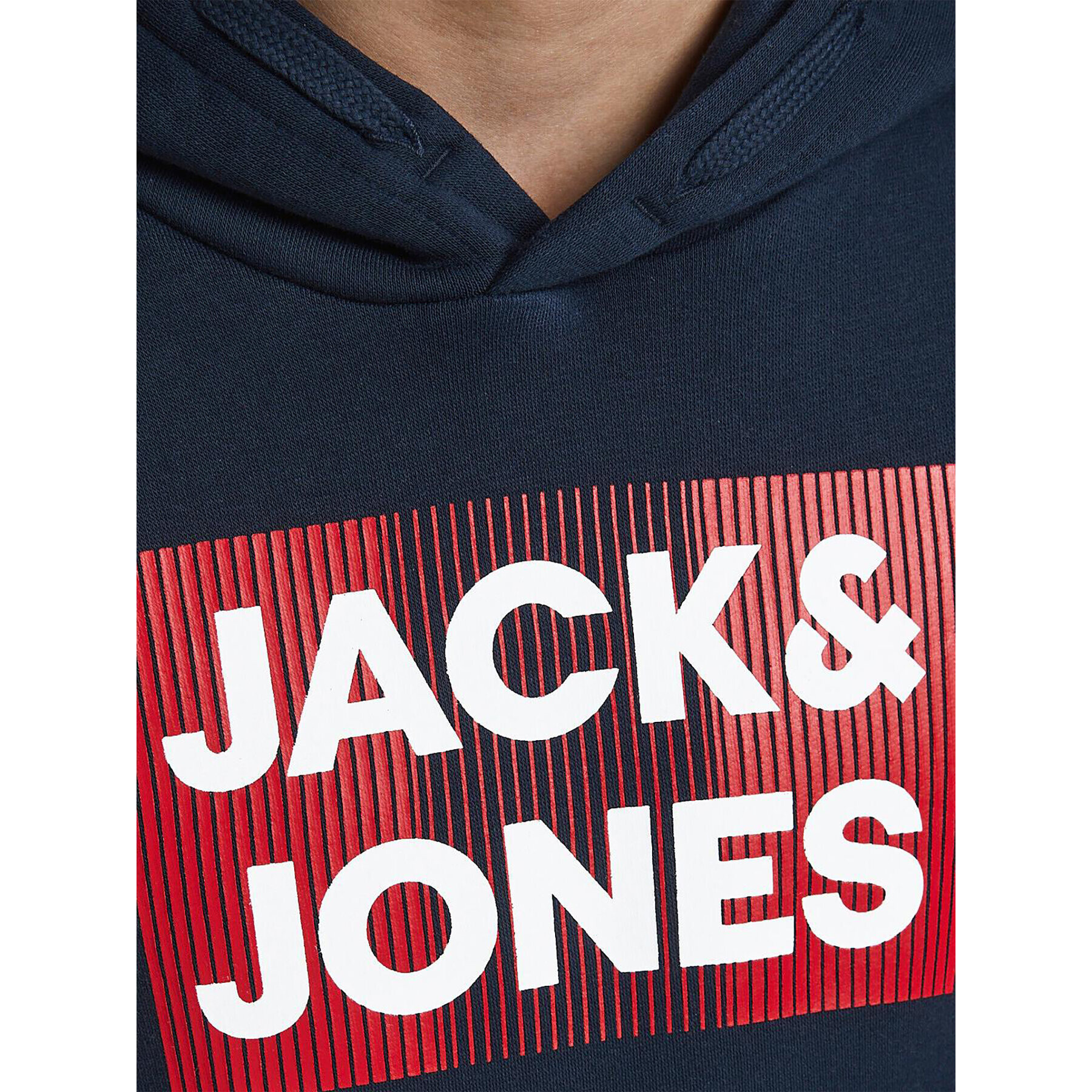 Jack&Jones Junior Jopa Corp Logo 12152841 Mornarsko modra Regular Fit - Pepit.si