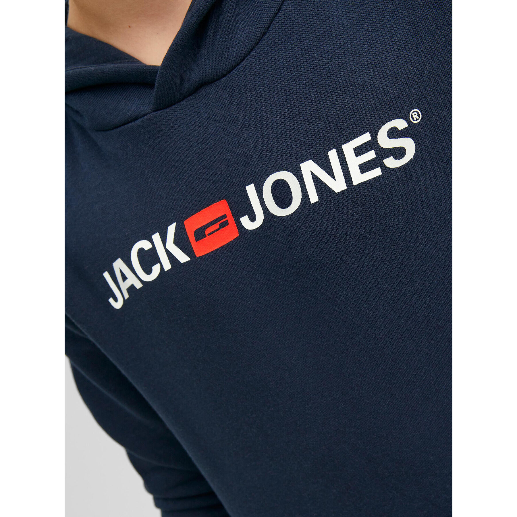 Jack&Jones Junior Jopa Corp Old Logo 12212186 Mornarsko modra Regular Fit - Pepit.si