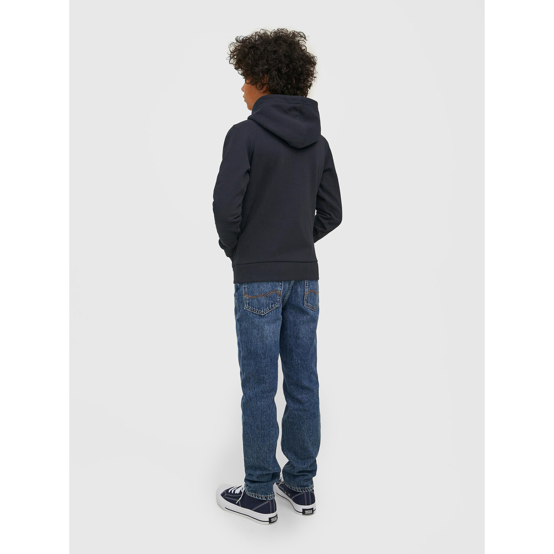 Jack&Jones Junior Jopa Emb 12213292 Črna Regular Fit - Pepit.si