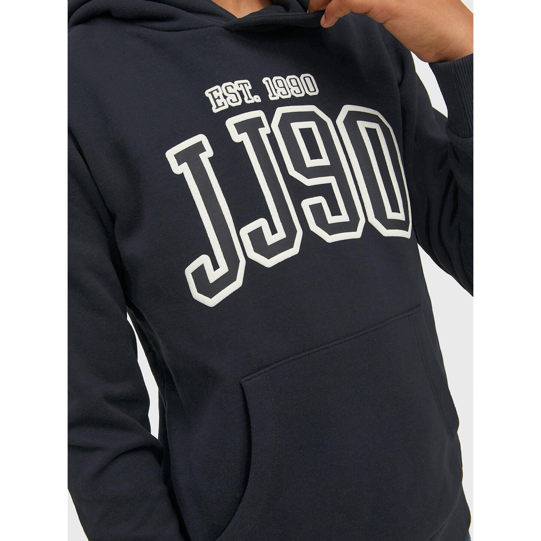 Jack&Jones Junior Jopa Emb 12213292 Črna Regular Fit - Pepit.si