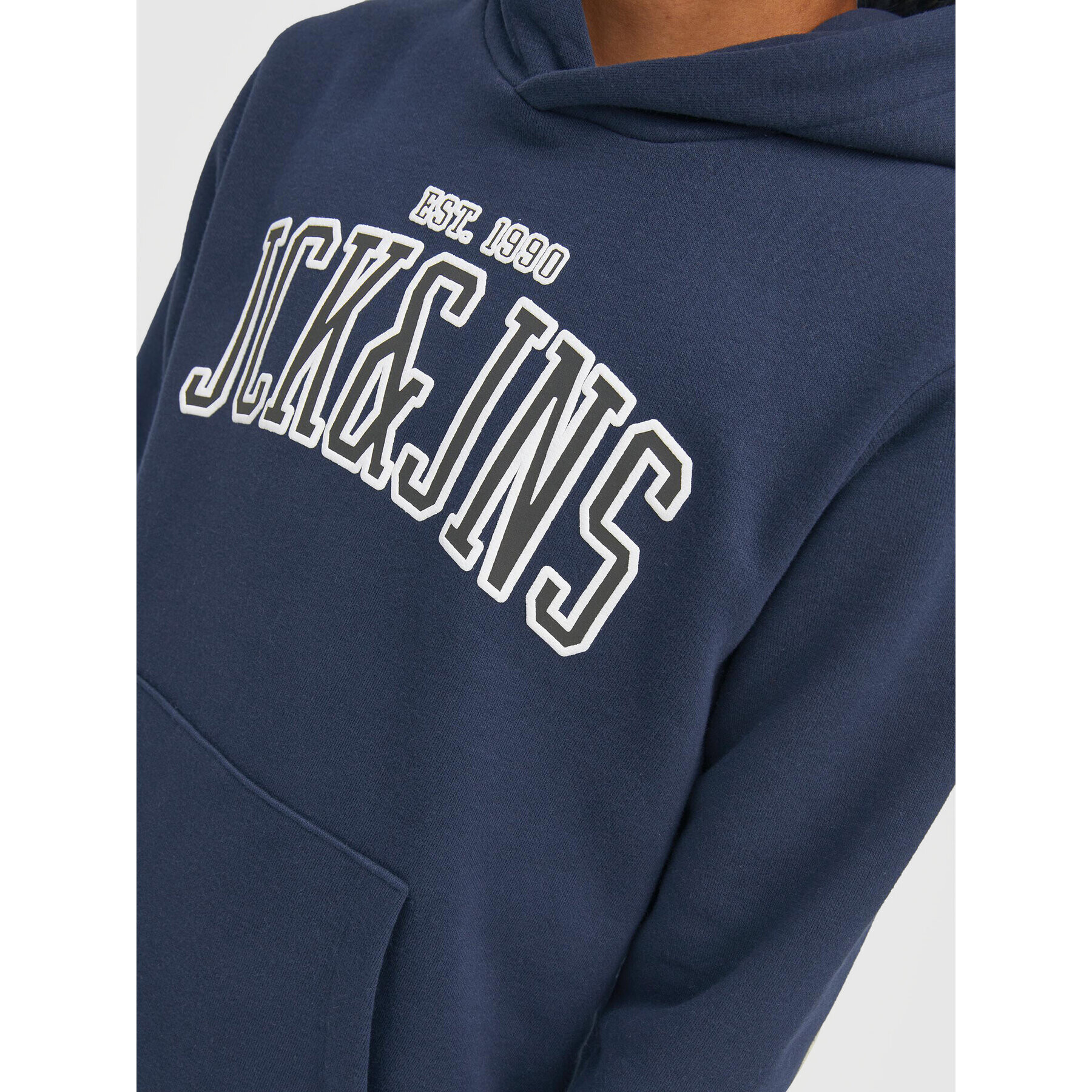 Jack&Jones Junior Jopa Emb 12213292 Mornarsko modra Regular Fit - Pepit.si