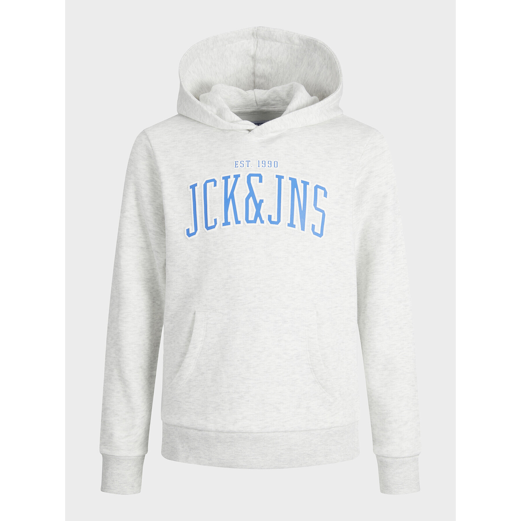 Jack&Jones Junior Jopa Emb 12213292 Siva Regular Fit - Pepit.si