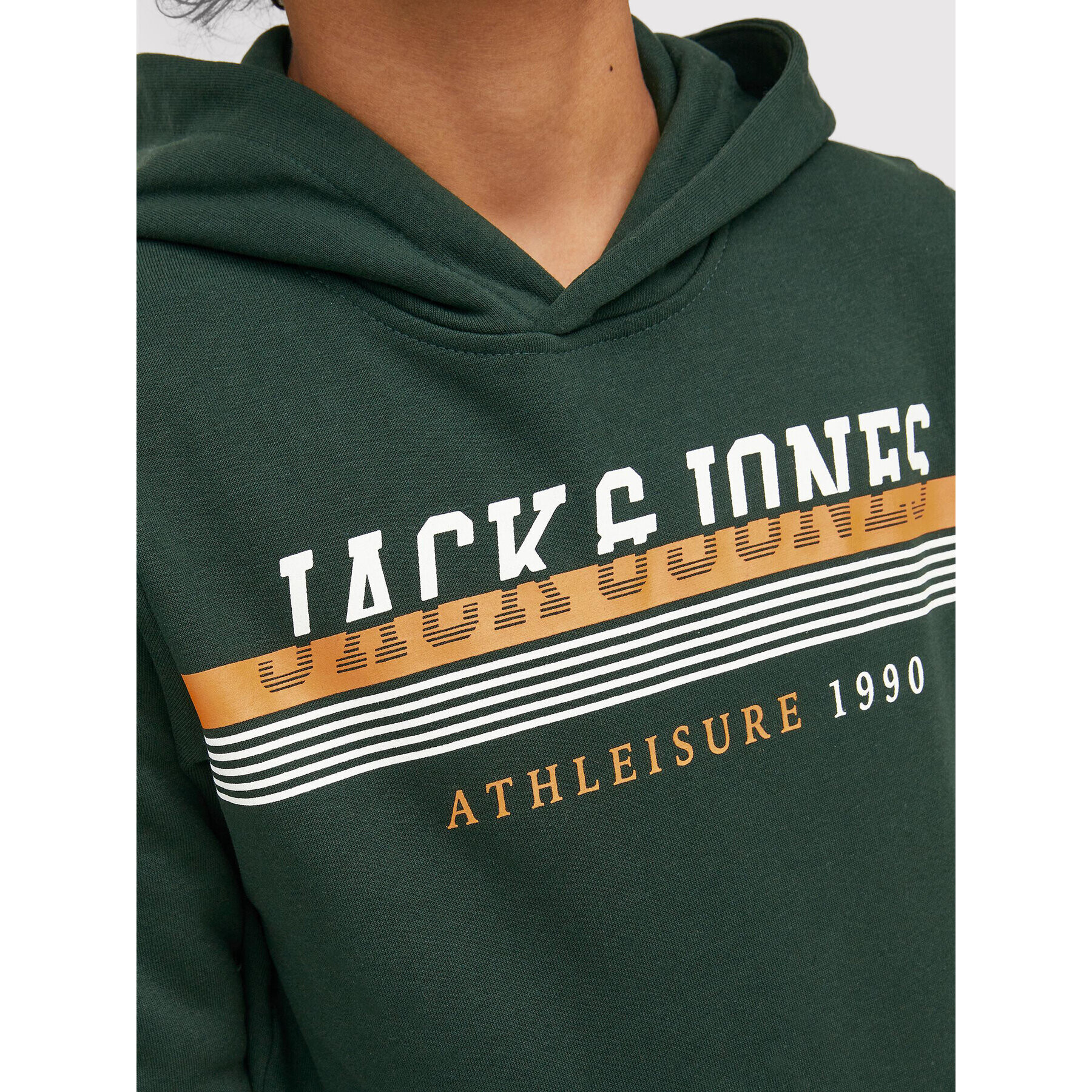 Jack&Jones Junior Jopa Jiron 12213277 Zelena Regular Fit - Pepit.si