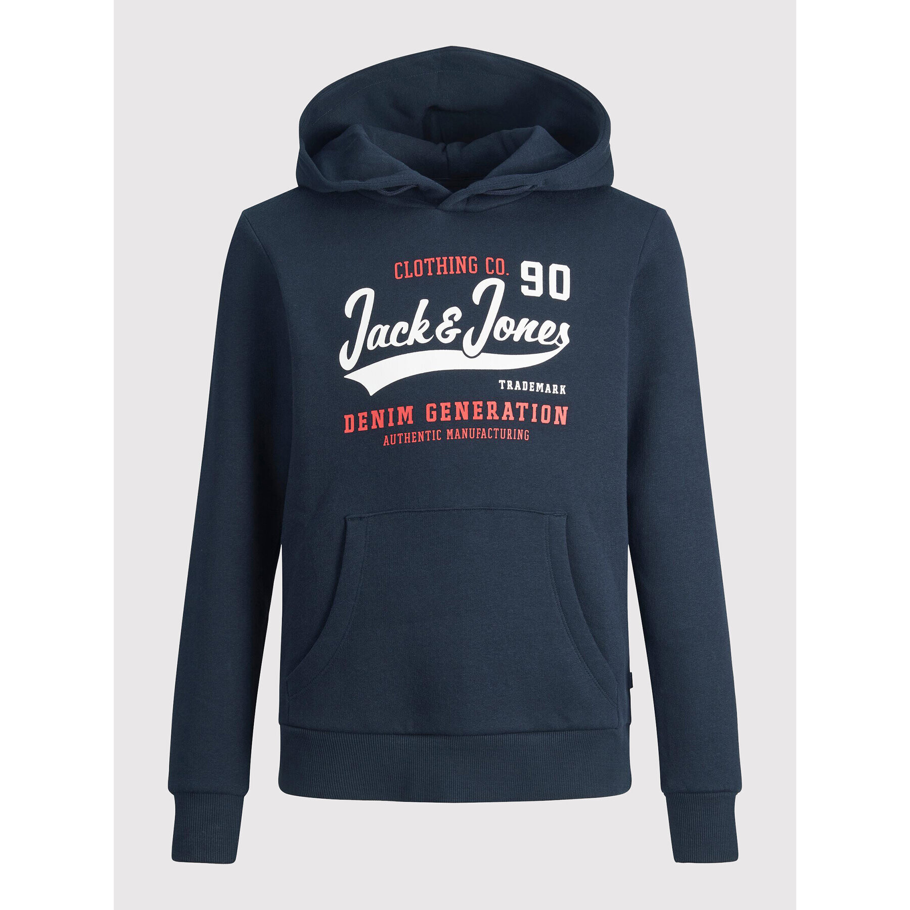 Jack&Jones Junior Jopa Logo 12212287 Mornarsko modra Regular Fit - Pepit.si