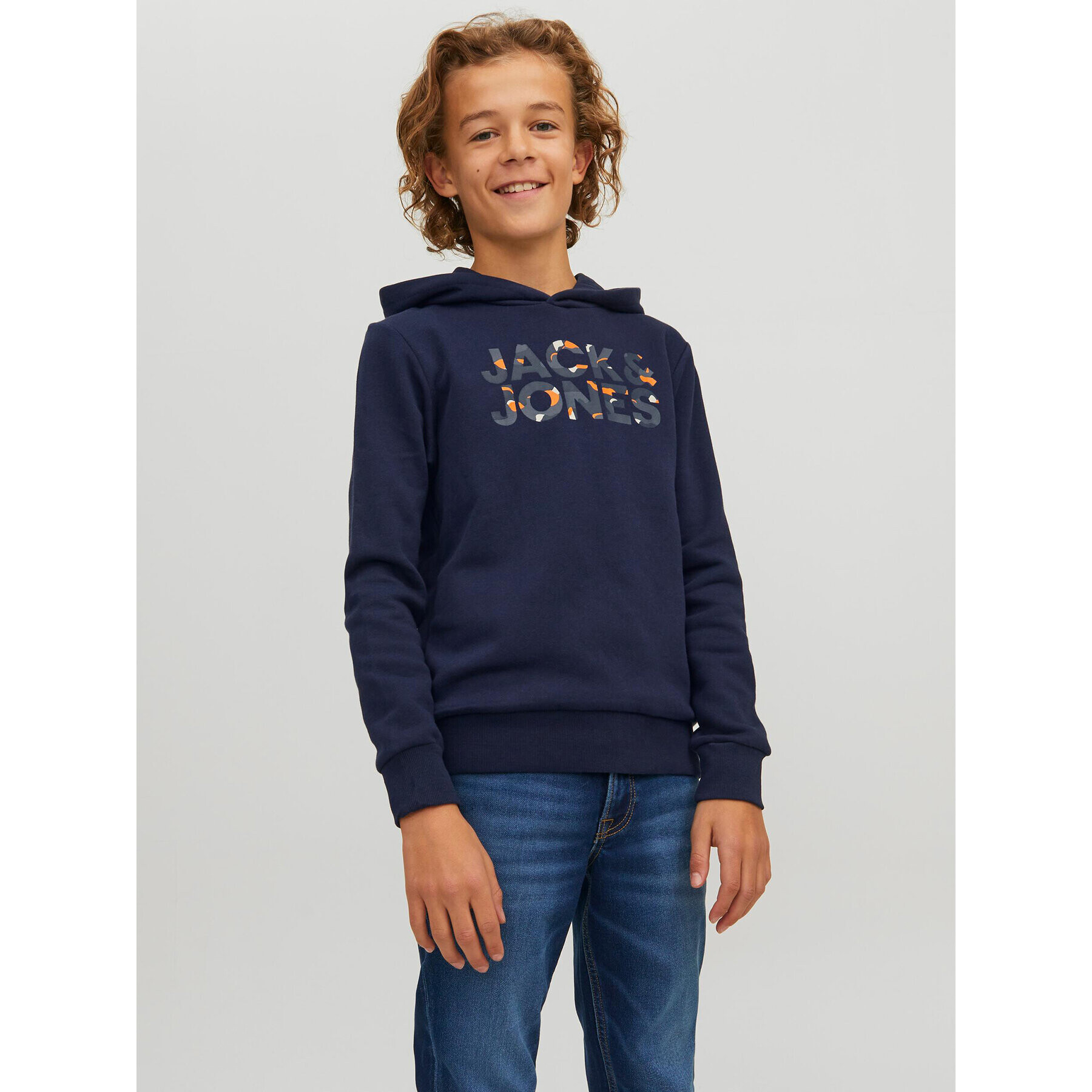 Jack&Jones Junior Jopa Ramp 12213338 Mornarsko modra Regular Fit - Pepit.si