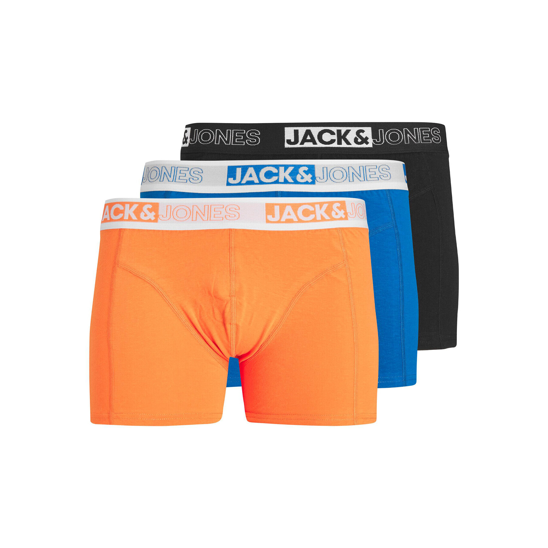 Jack&Jones Junior Set 3 parov boksaric 12224882 Oranžna - Pepit.si