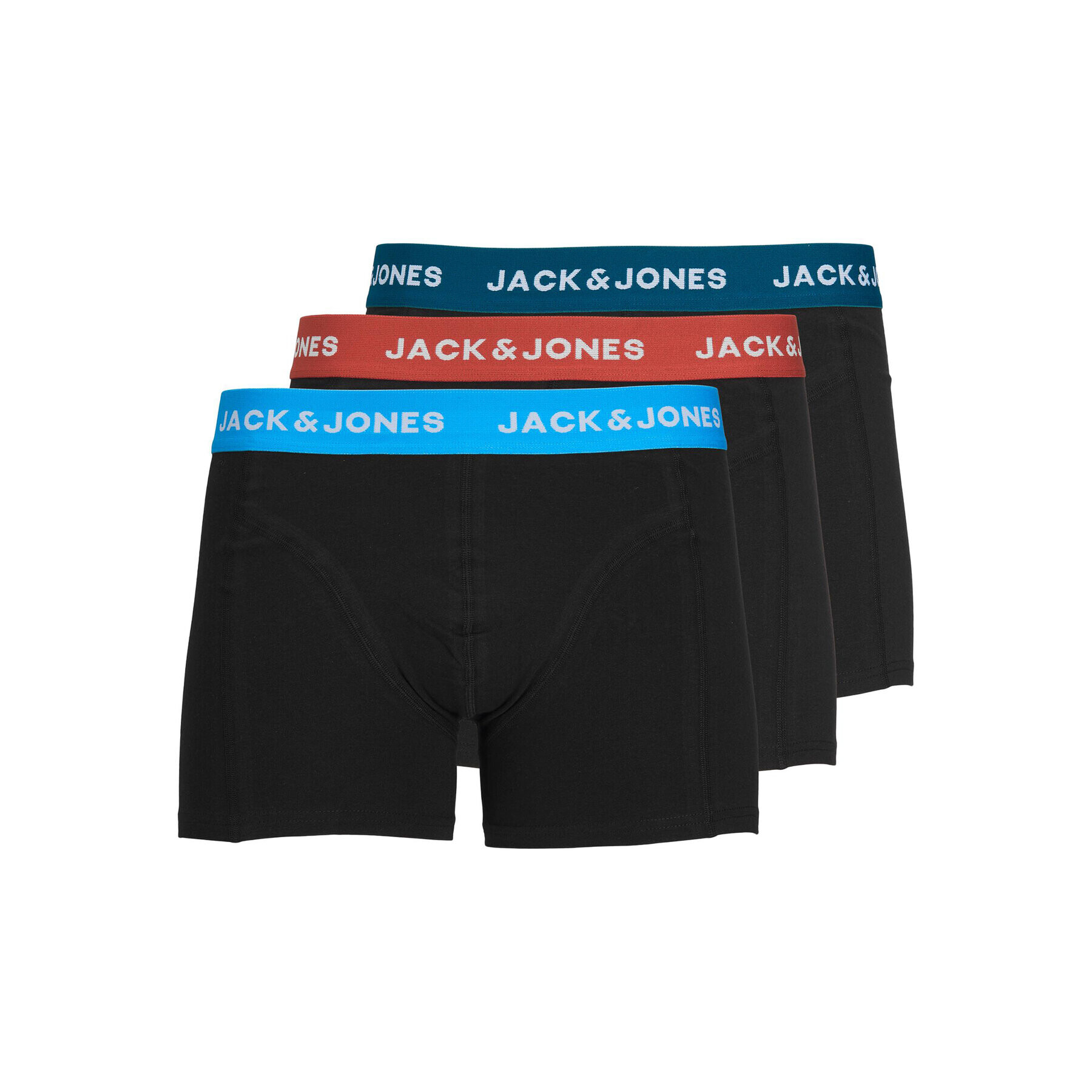 Jack&Jones Junior Set 3 parov boksaric 12237698 Črna - Pepit.si