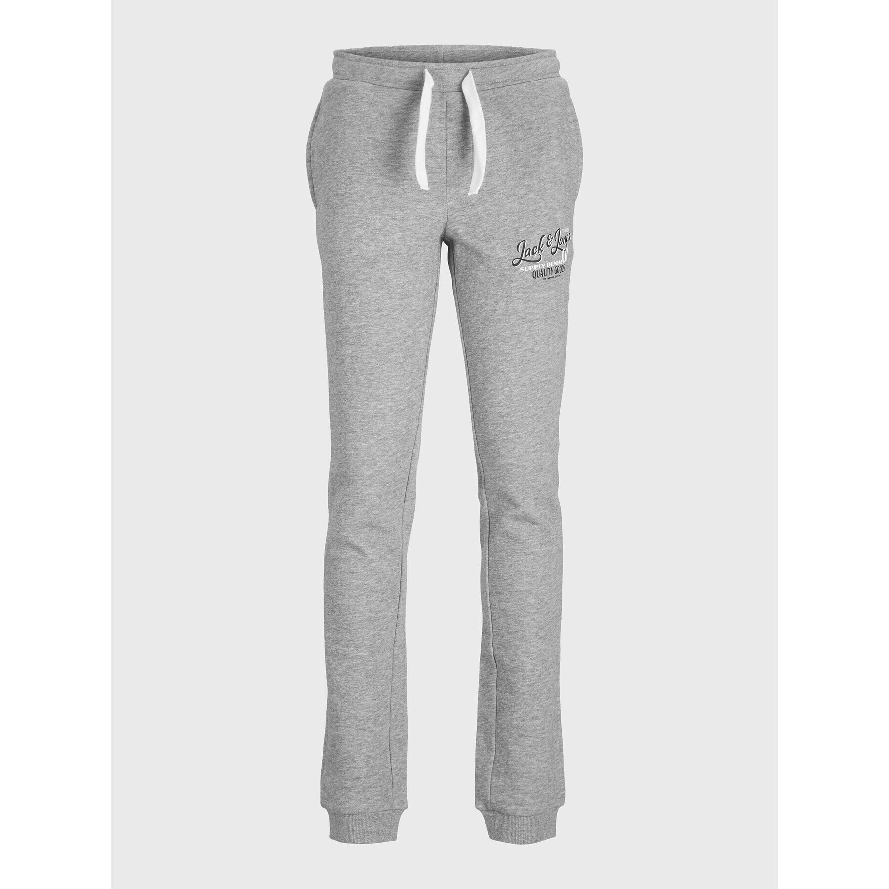 Jack&Jones Junior Hlače iz tkanine 12225212 Siva Regular Fit - Pepit.si