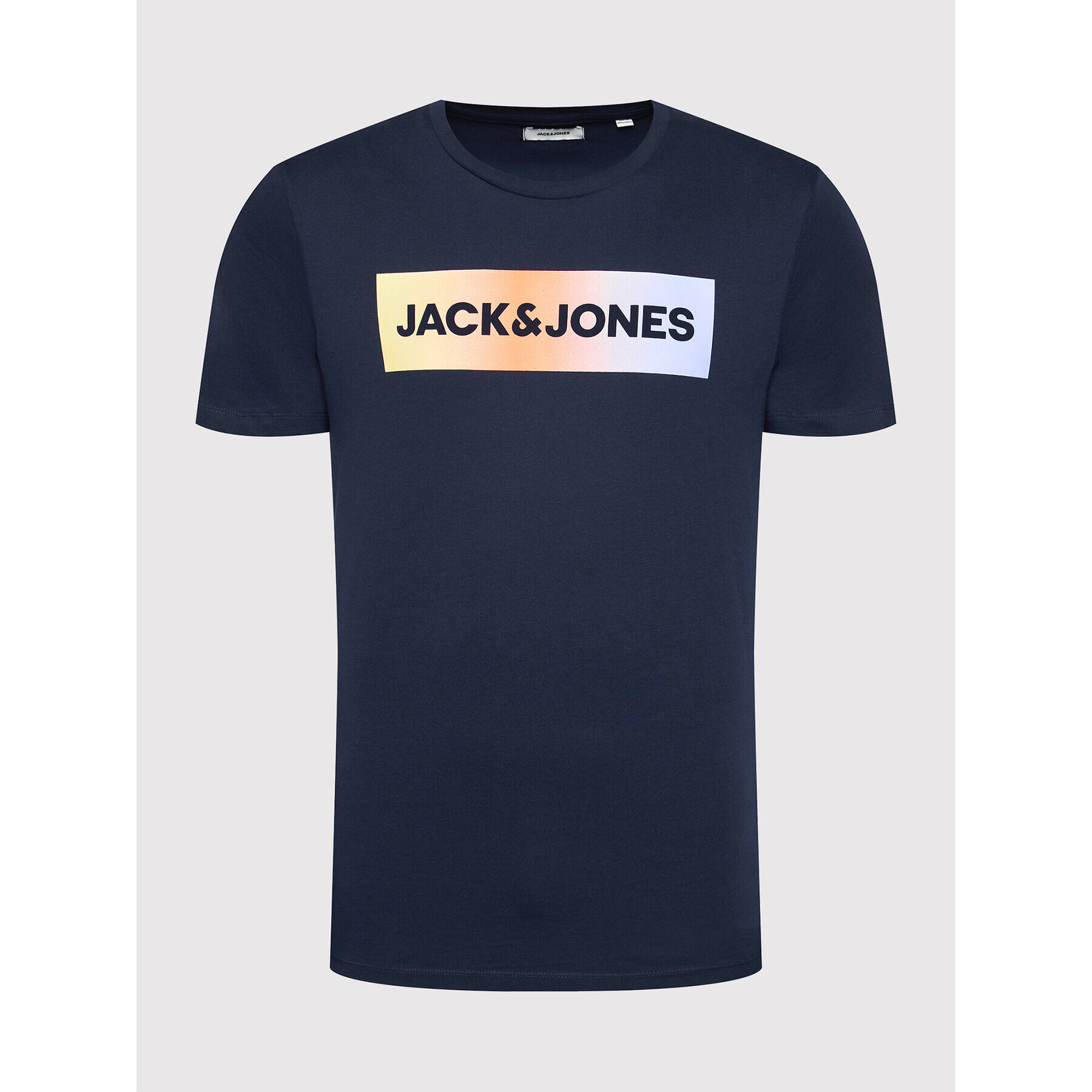 Jack&Jones Komplet majica in športne kratke hlače Brad 12192767 Mornarsko modra Regular Fit - Pepit.si