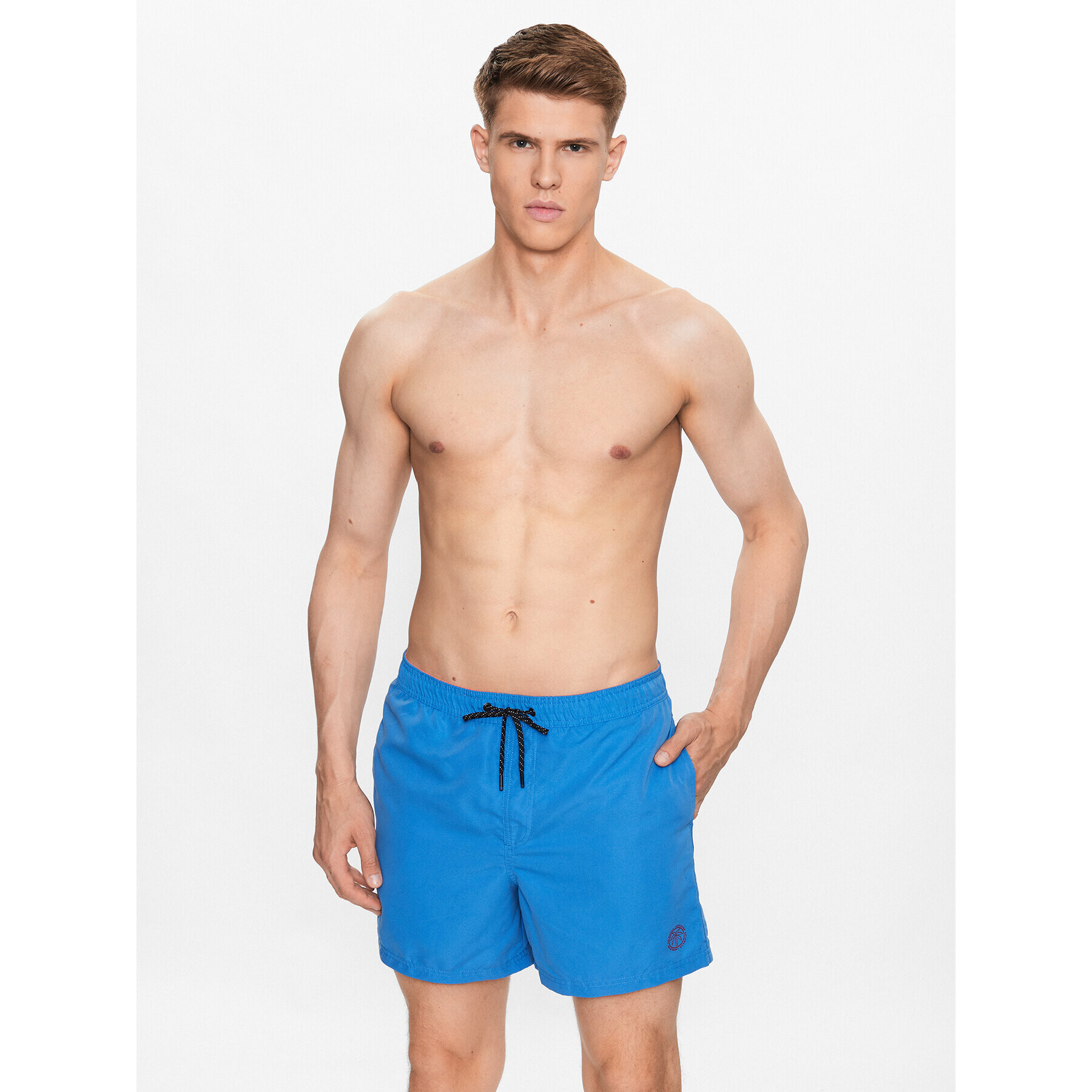 Jack&Jones Kopalne hlače 12225961 Modra Regular Fit - Pepit.si