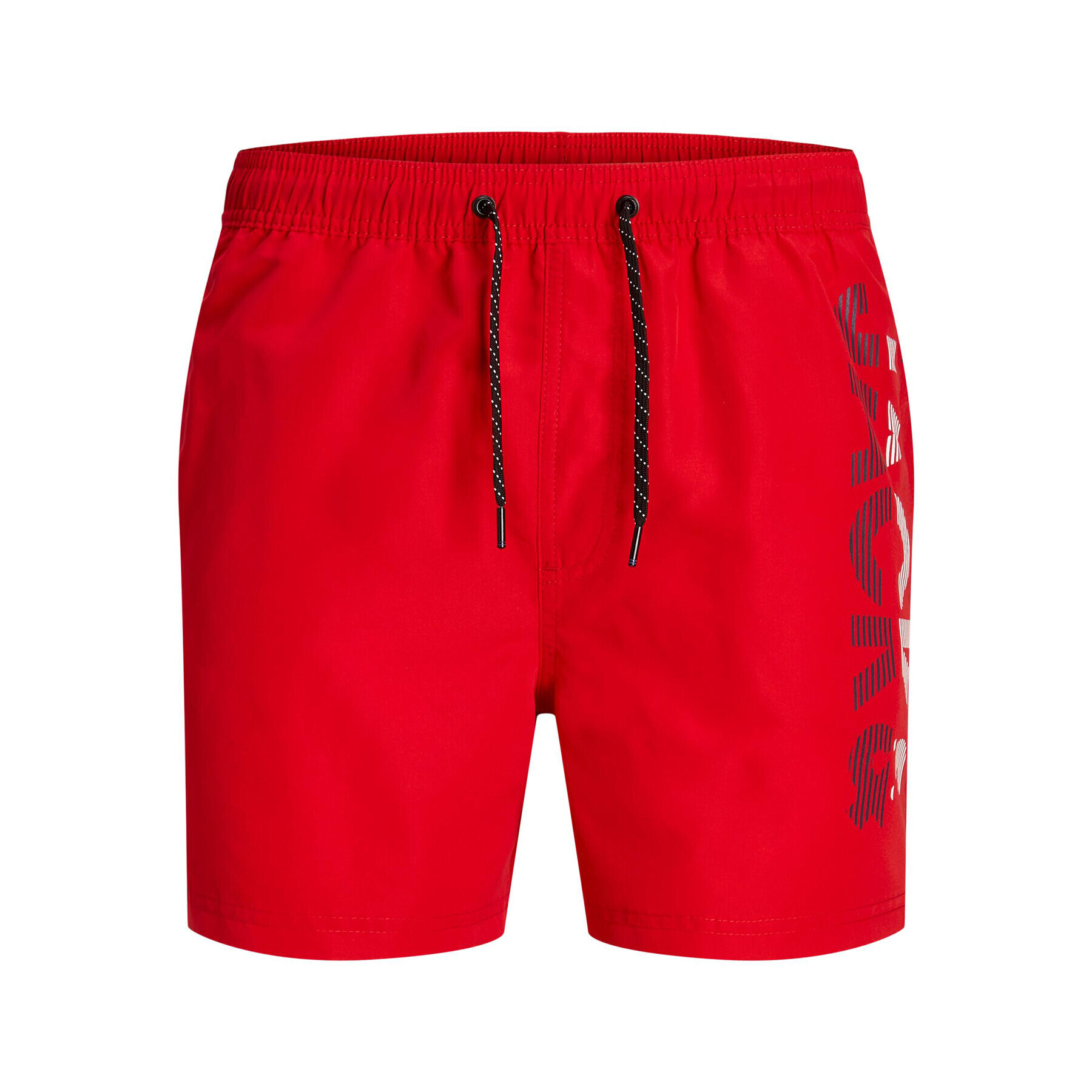 Jack&Jones Kopalne hlače Fiji 12225967 Rdeča Regular Fit - Pepit.si