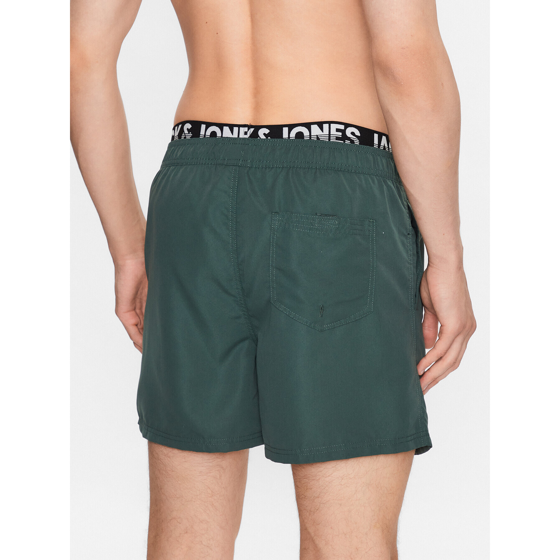 Jack&Jones Kopalne hlače Fiji 12227254 Zelena Regular Fit - Pepit.si