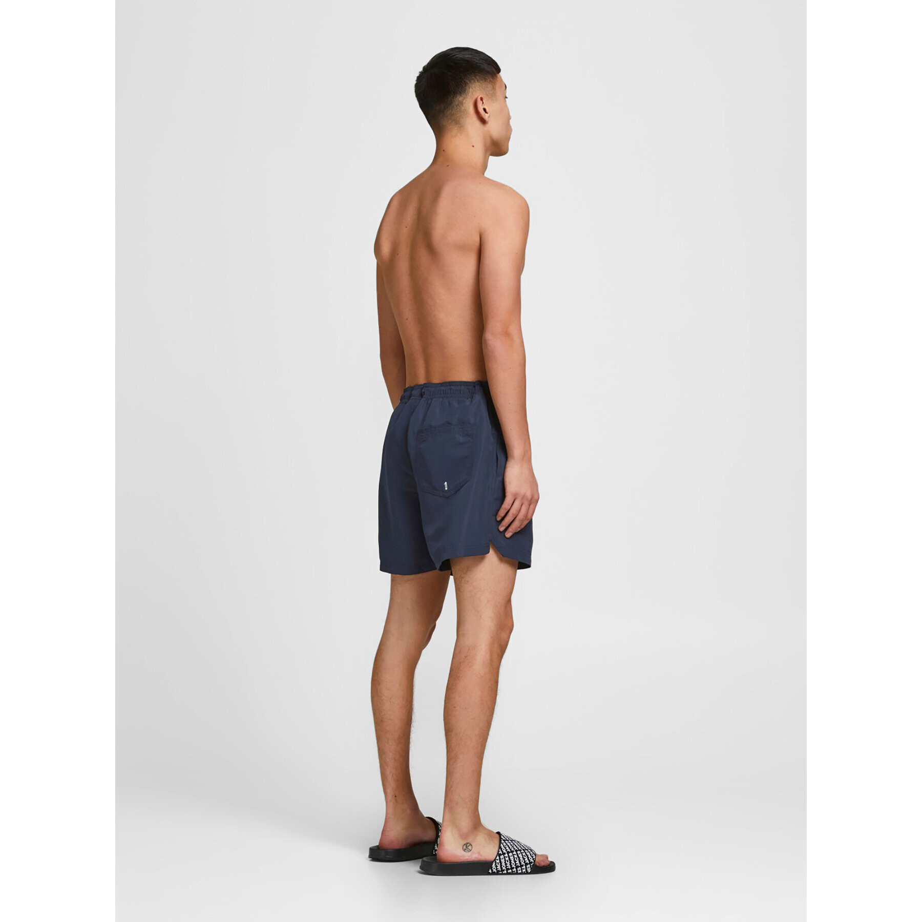 Jack&Jones Kopalne hlače Bali 12183806 Mornarsko modra Regular Fit - Pepit.si