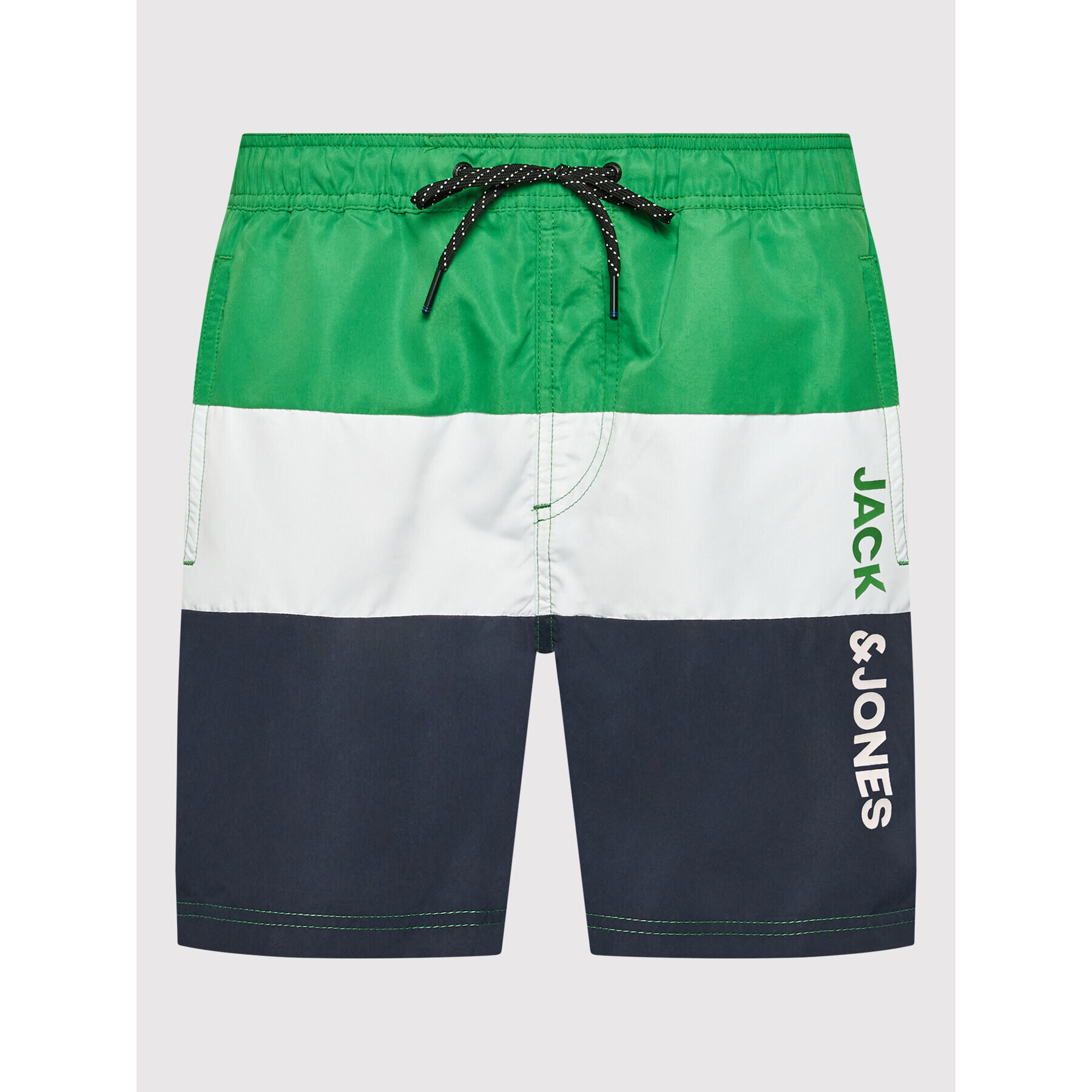 Jack&Jones Kopalne hlače Crete 12203731 Zelena Regular Fit - Pepit.si