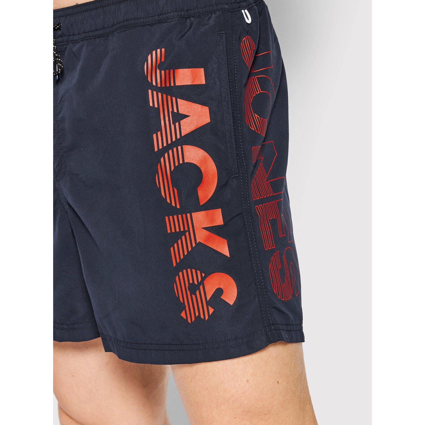 Jack&Jones Kopalne hlače Crete 12203826 Mornarsko modra Regular Fit - Pepit.si