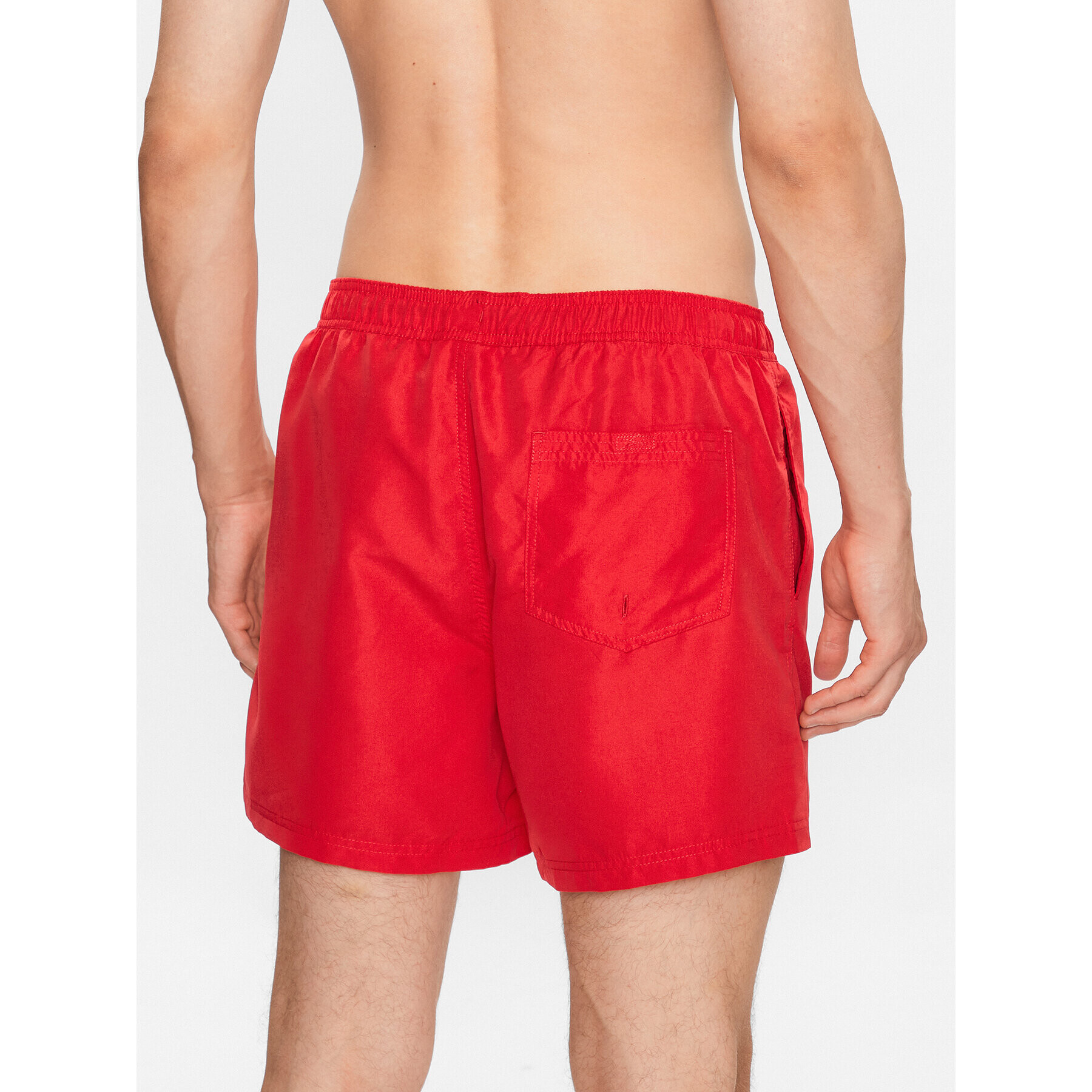 Jack&Jones Kopalne hlače Fiji 12225961 Rdeča Regular Fit - Pepit.si