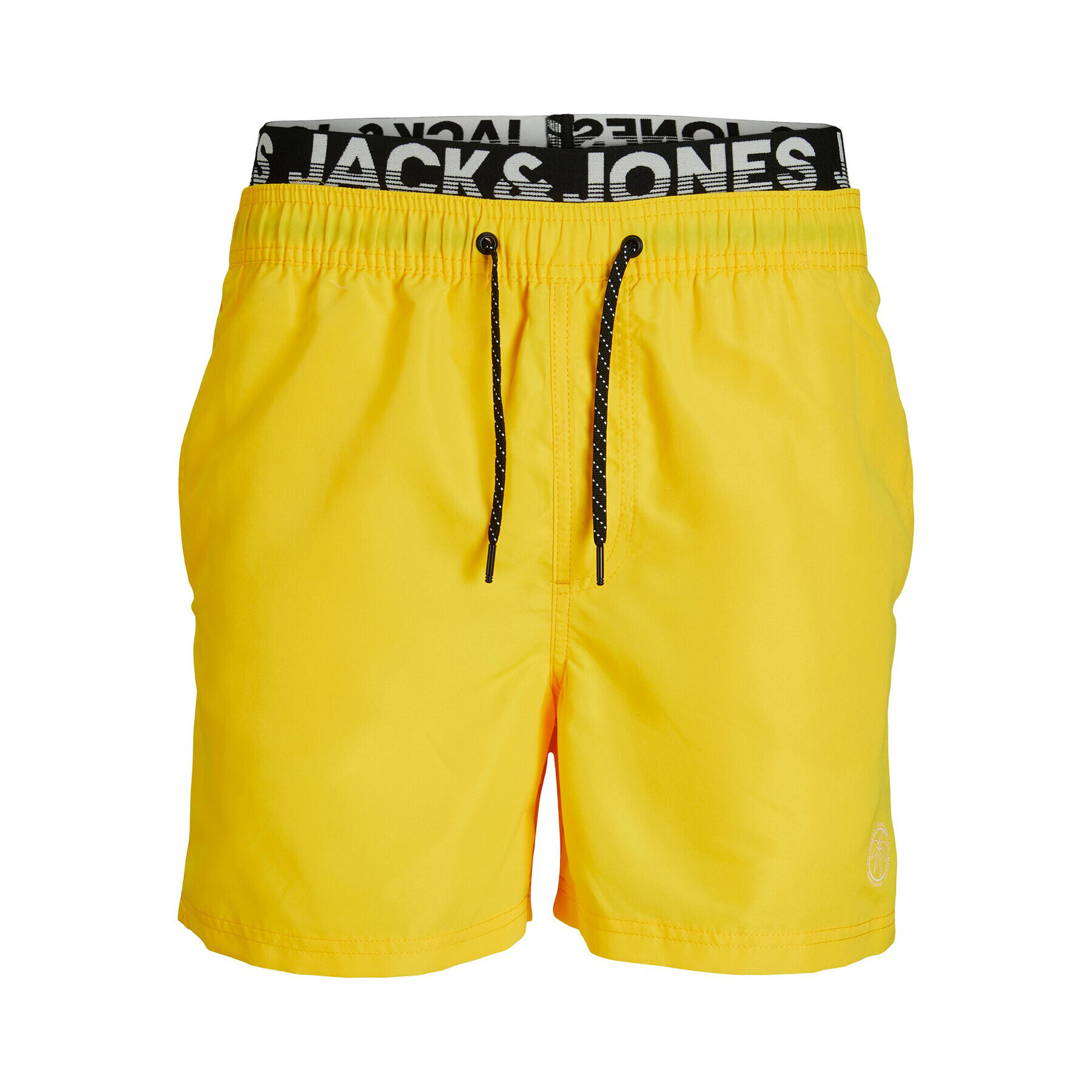 Jack&Jones Kopalne hlače Fiji 12227254 Rumena Regular Fit - Pepit.si