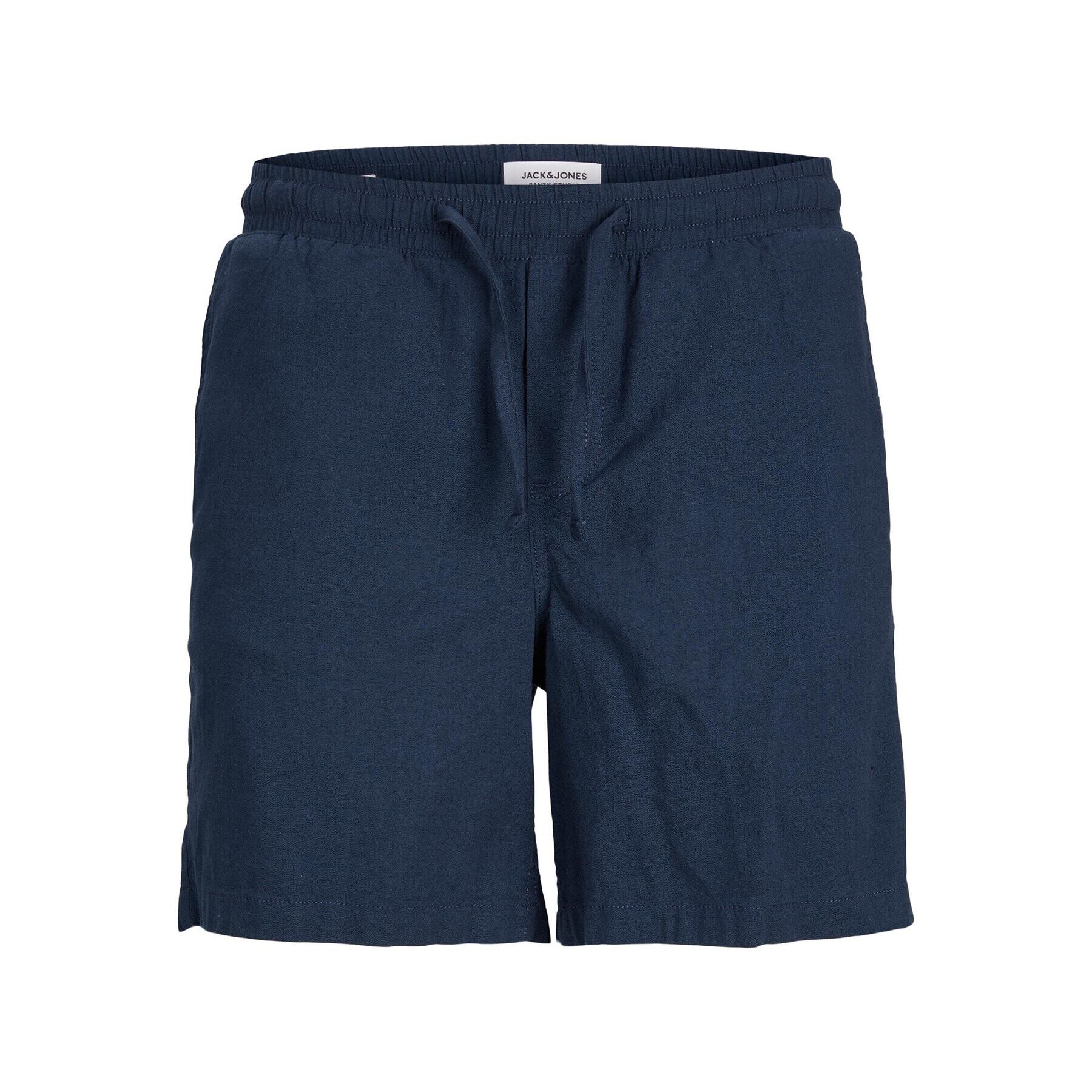 Jack&Jones Kratke hlače iz tkanine Jeff 12229799 Mornarsko modra Regular Fit - Pepit.si