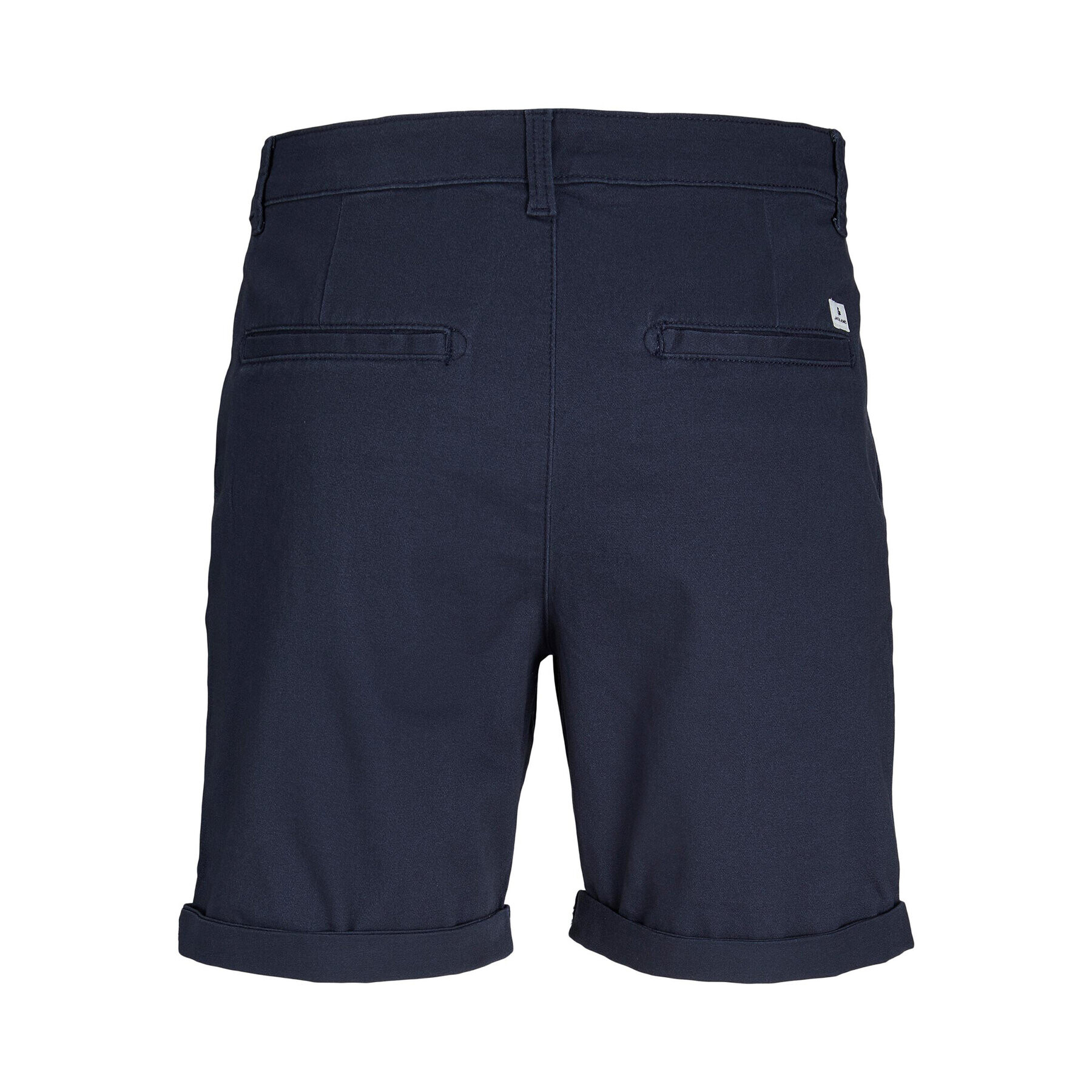 Jack&Jones Kratke hlače iz tkanine Rico 12215513 Mornarsko modra Regular Fit - Pepit.si