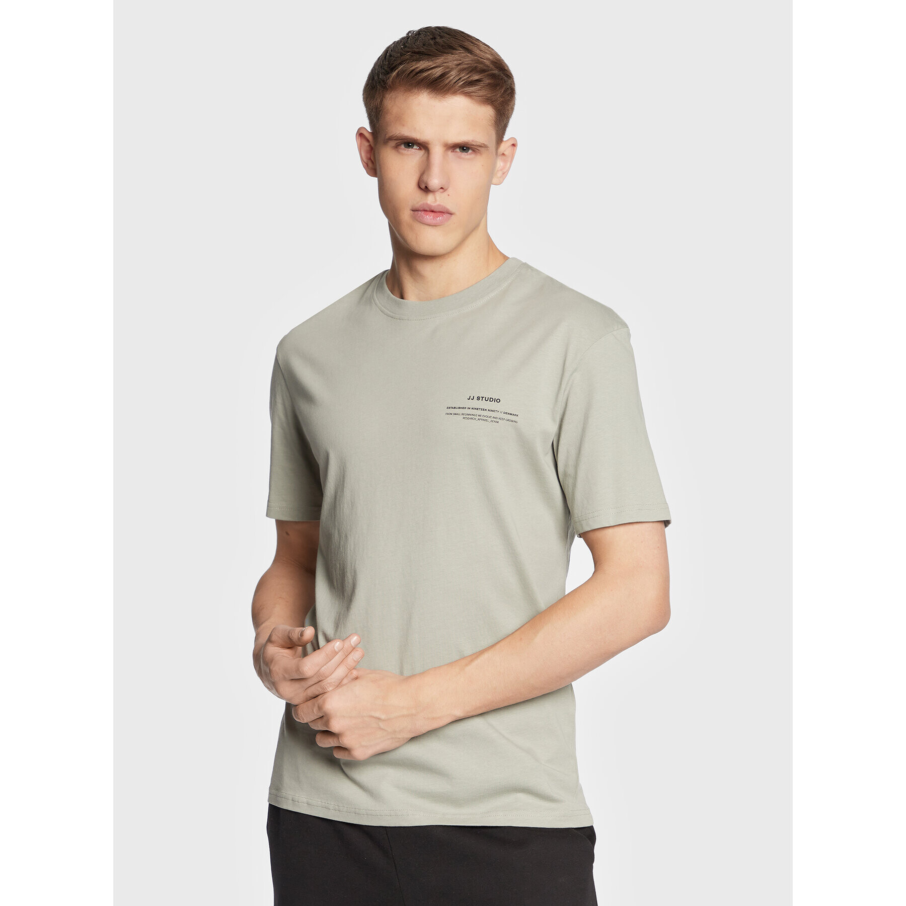 Jack&Jones Majica Felix 12224600 Zelena Regular Fit - Pepit.si