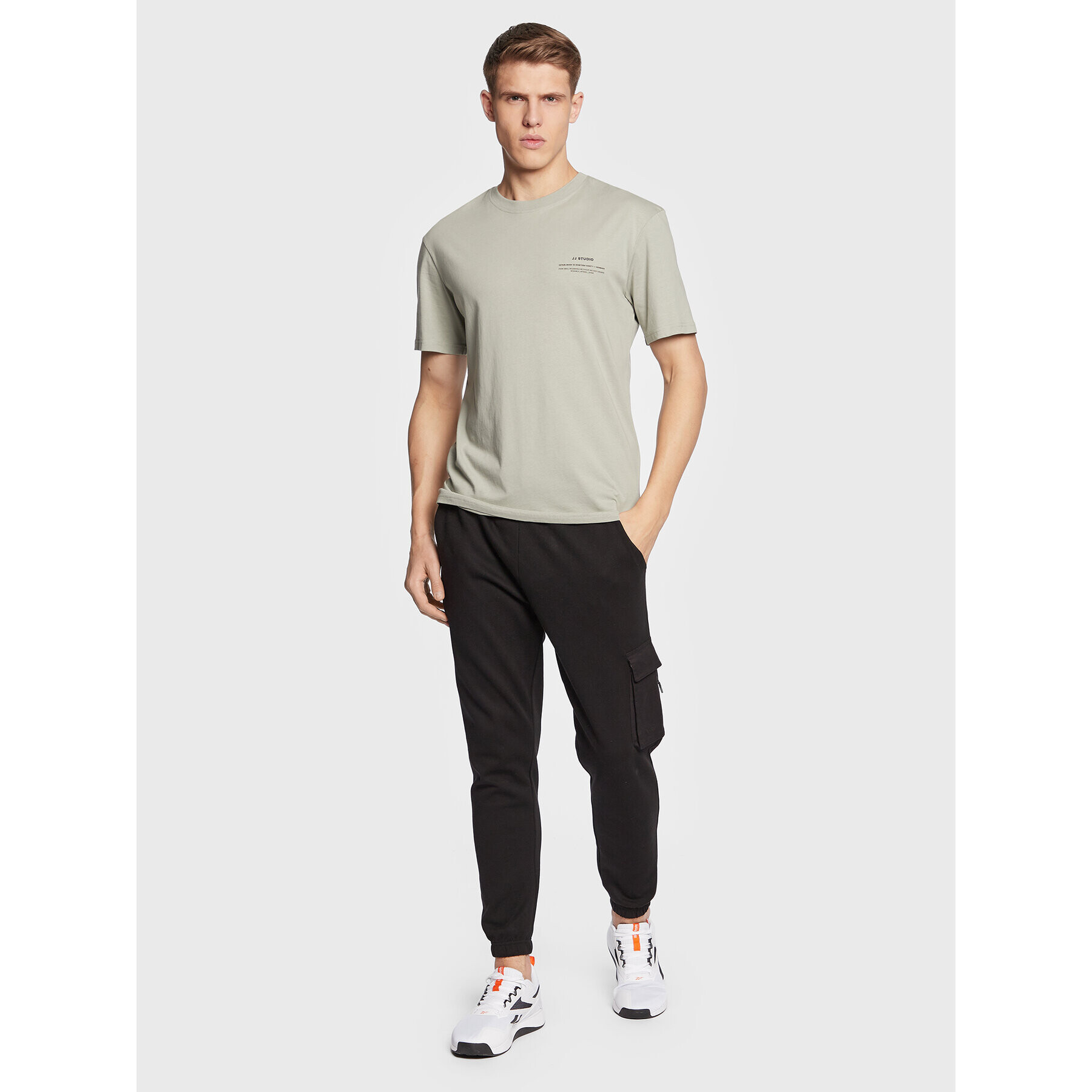 Jack&Jones Majica Felix 12224600 Zelena Regular Fit - Pepit.si