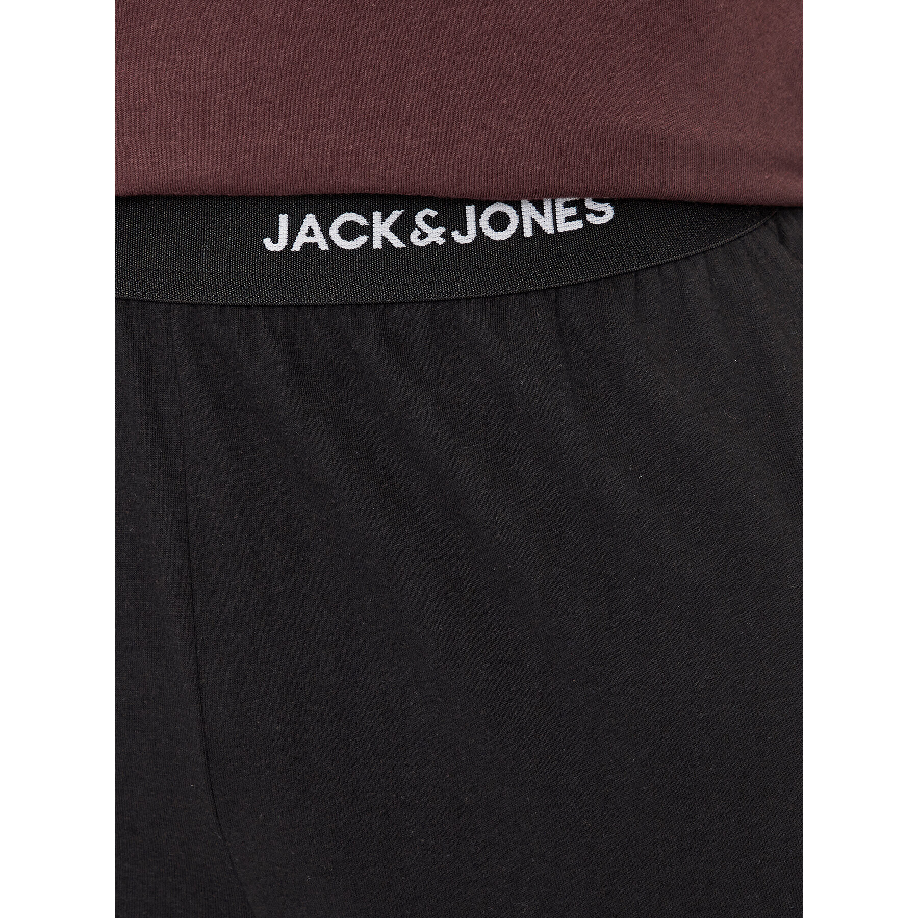 Jack&Jones Pižama 12245898 Rdeča Standard Fit - Pepit.si