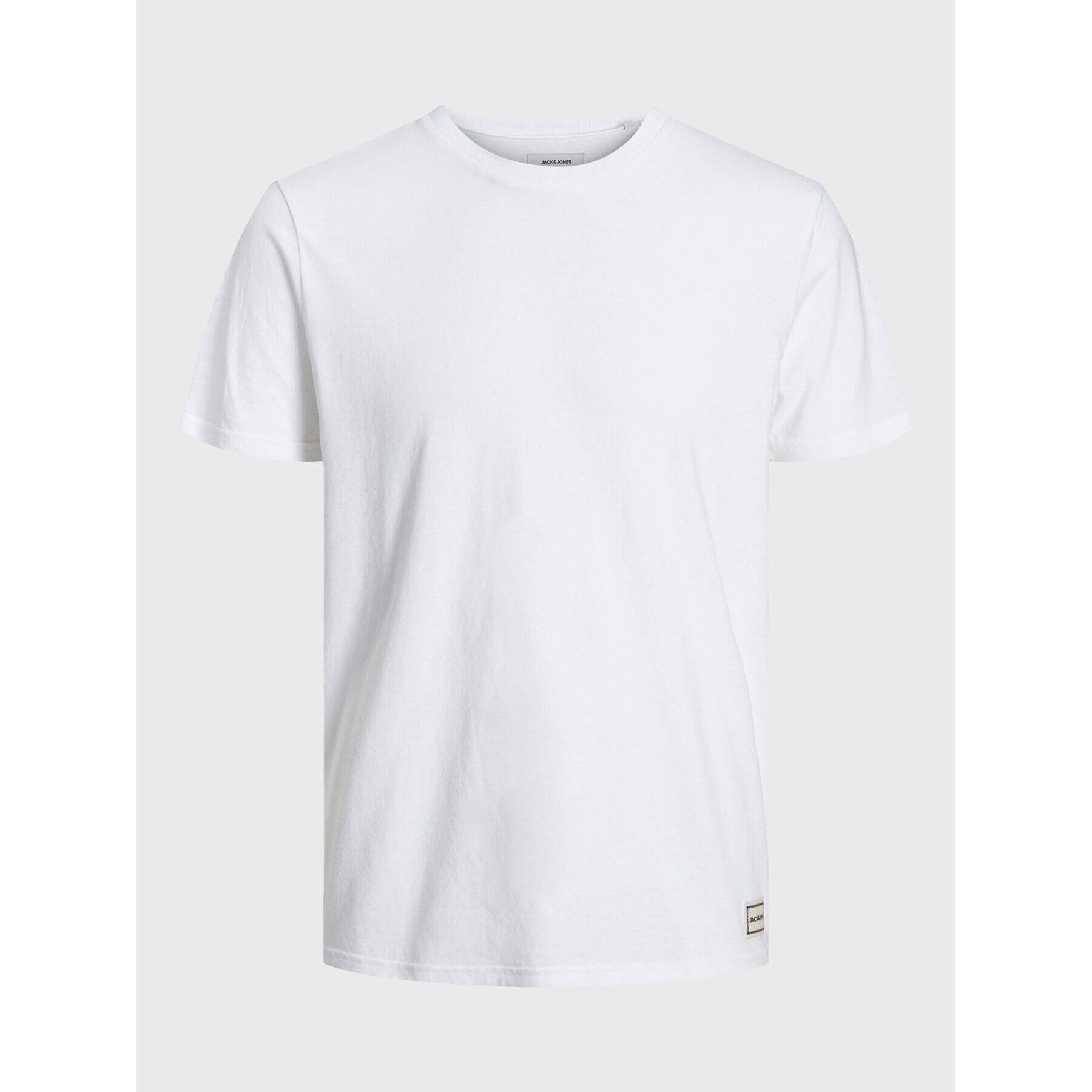 Jack&Jones Pižama Basic 12221863 Bela Regular Fit - Pepit.si