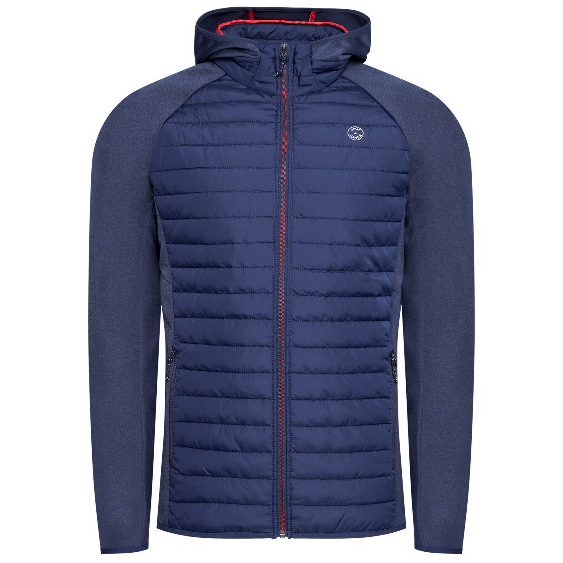 Jack&Jones Prehodna jakna Multi Quilted 12182242 Mornarsko modra Regular Fit - Pepit.si