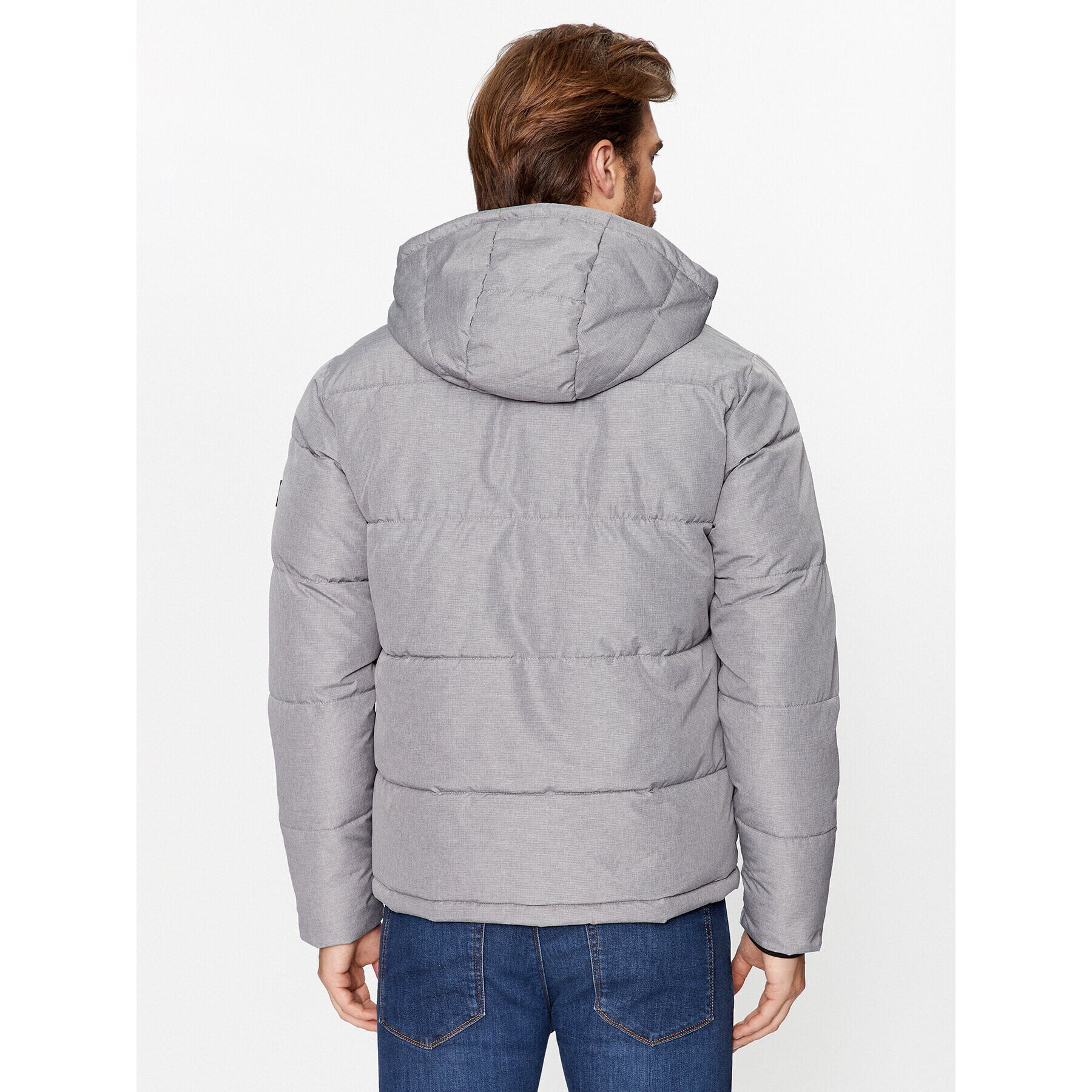 Jack&Jones Puhovka 12236044 Siva Regular Fit - Pepit.si