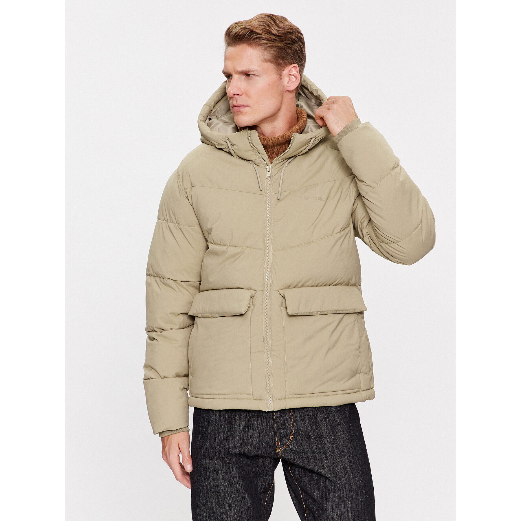 Jack&Jones Puhovka 12238849 Bež Regular Fit - Pepit.si