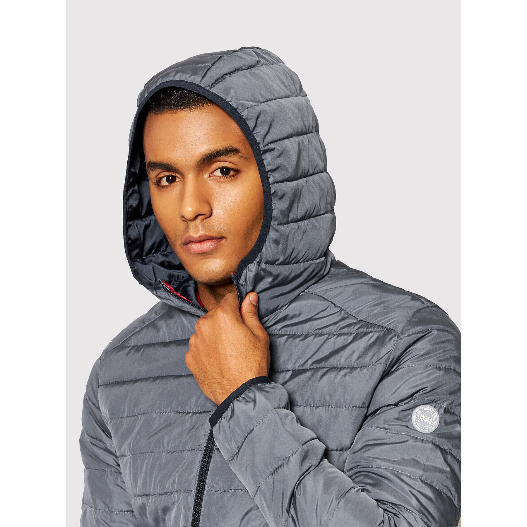 Jack&Jones Puhovka Ace Spring 12200419 Modra Regular Fit - Pepit.si