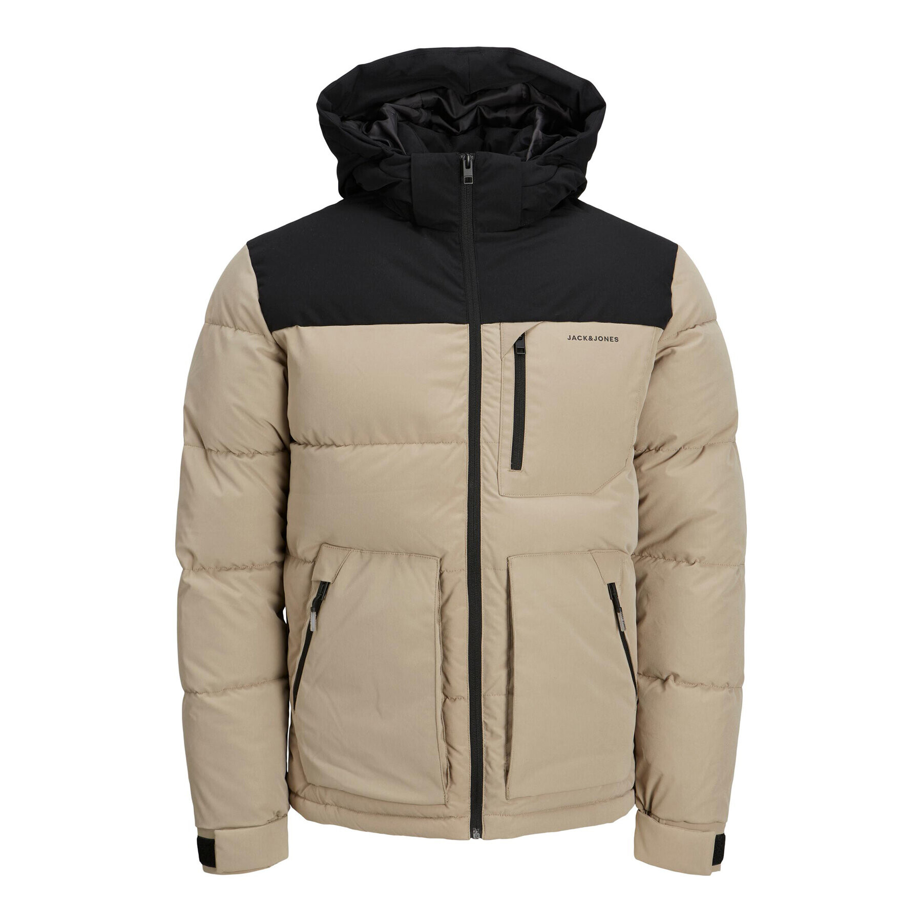 Jack&Jones Puhovka Otto 12214648 Bež Regular Fit - Pepit.si