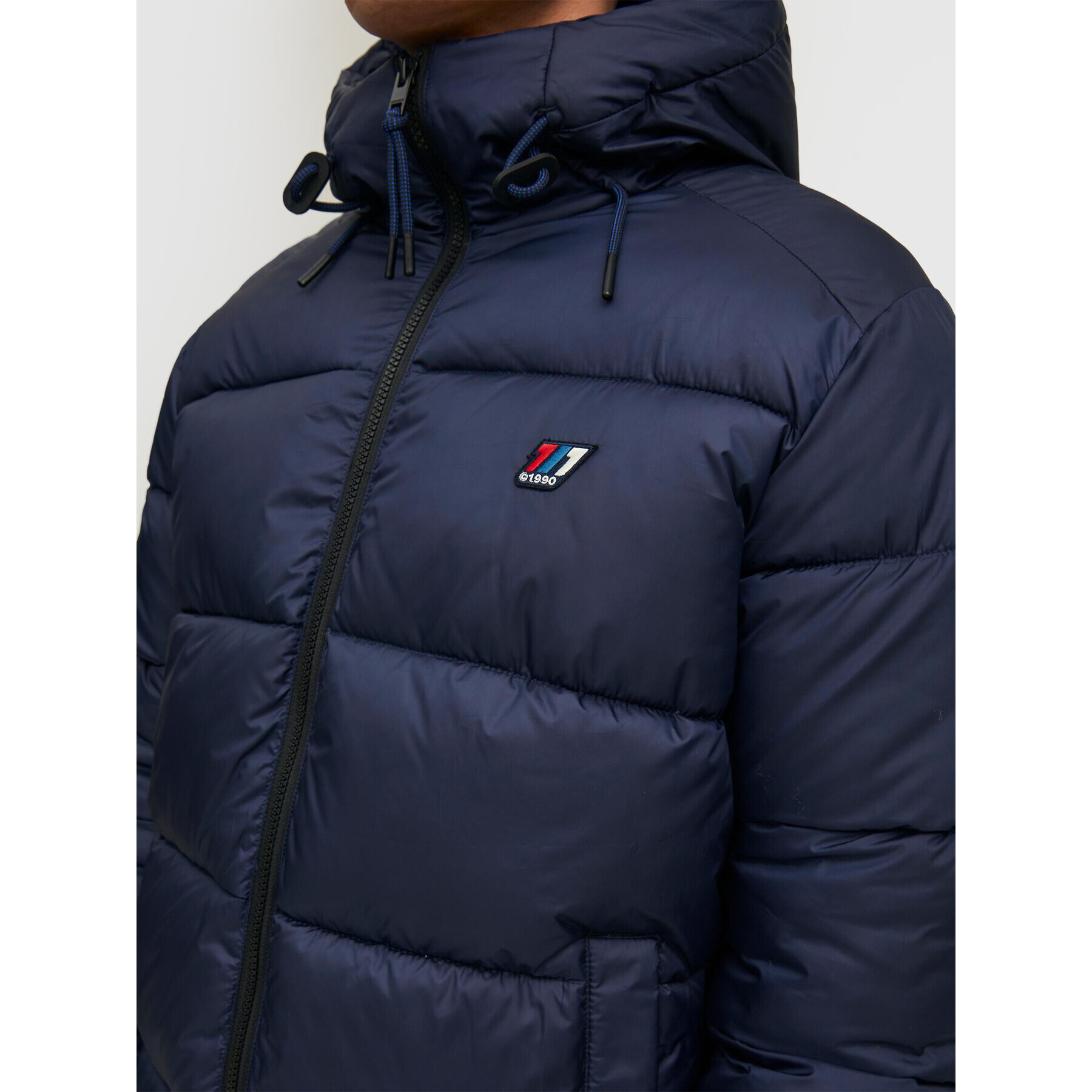 Jack&Jones Puhovka Slope 12215147 Mornarsko modra Regular Fit - Pepit.si