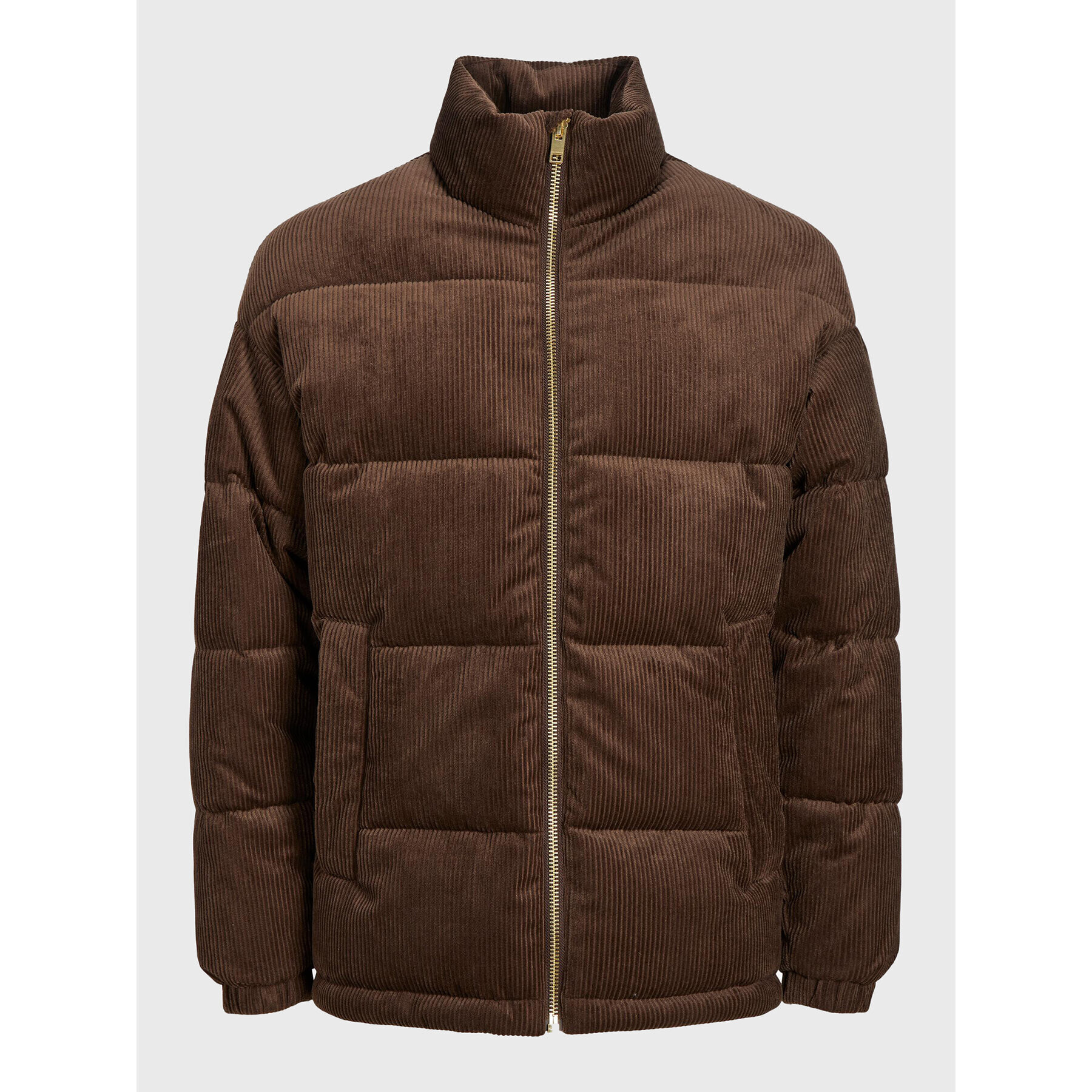 Jack&Jones Puhovka Woodside 12215156 Rjava Regular Fit - Pepit.si