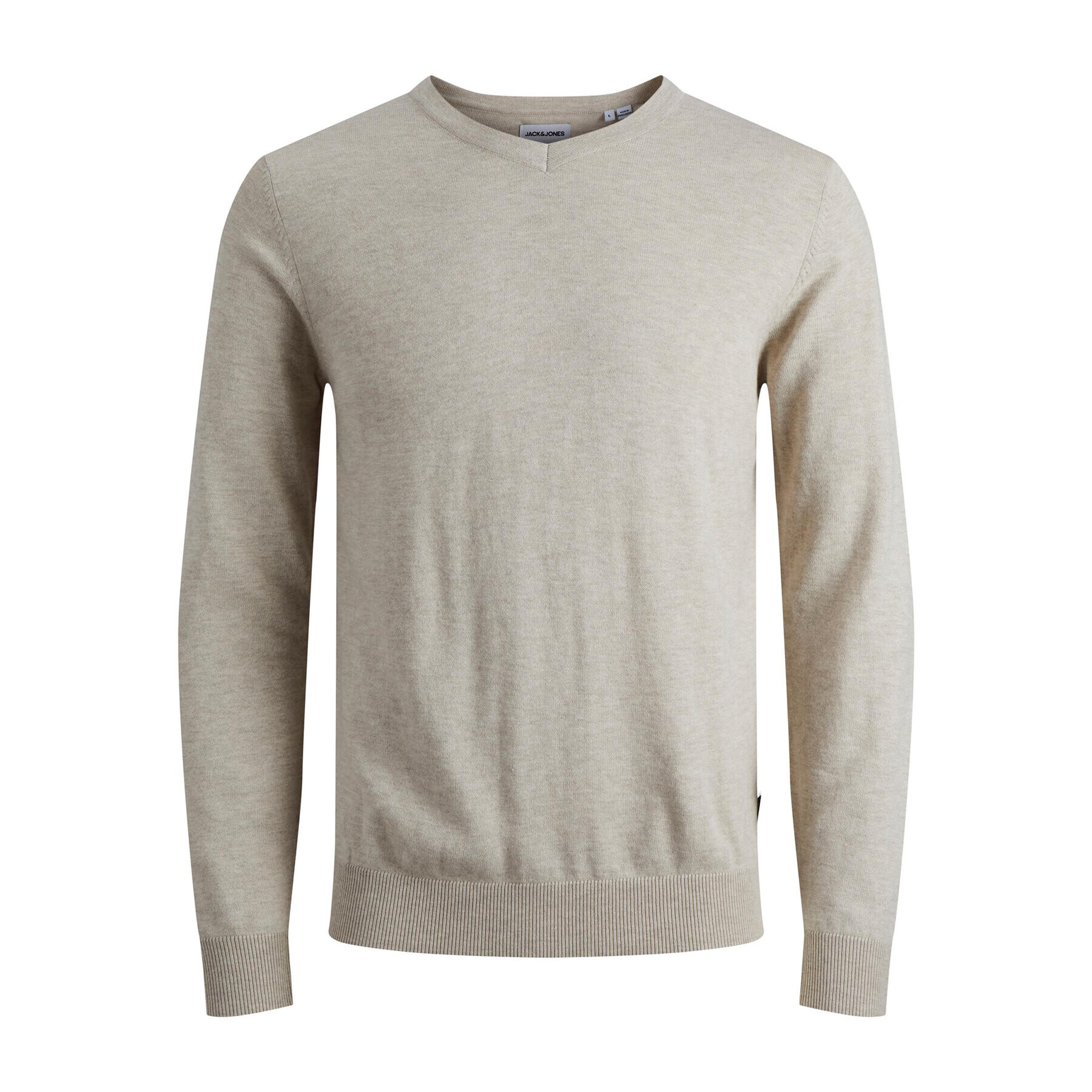 Jack&Jones Pulover 12208365 Bež Regular Fit - Pepit.si