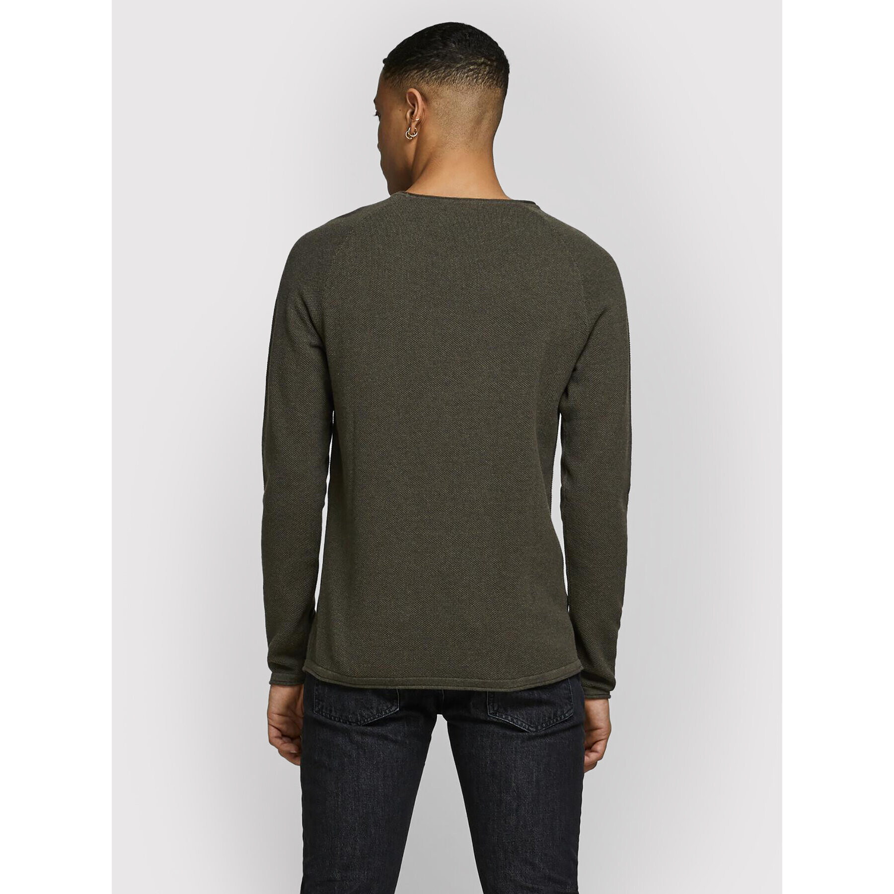 Jack&Jones Pulover Hill 12157321 Zelena Regular Fit - Pepit.si