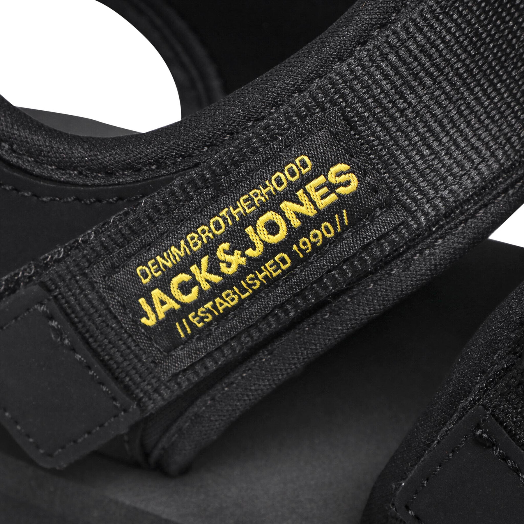 Jack&Jones Sandali Jfwjack Sandal 2.0 12203989 Črna - Pepit.si