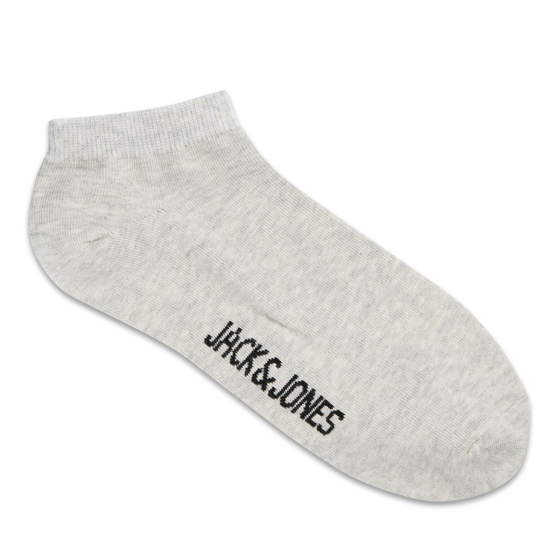 Jack&Jones Set 5 parov moških nizkih nogavic Dongo 12120278 Siva - Pepit.si